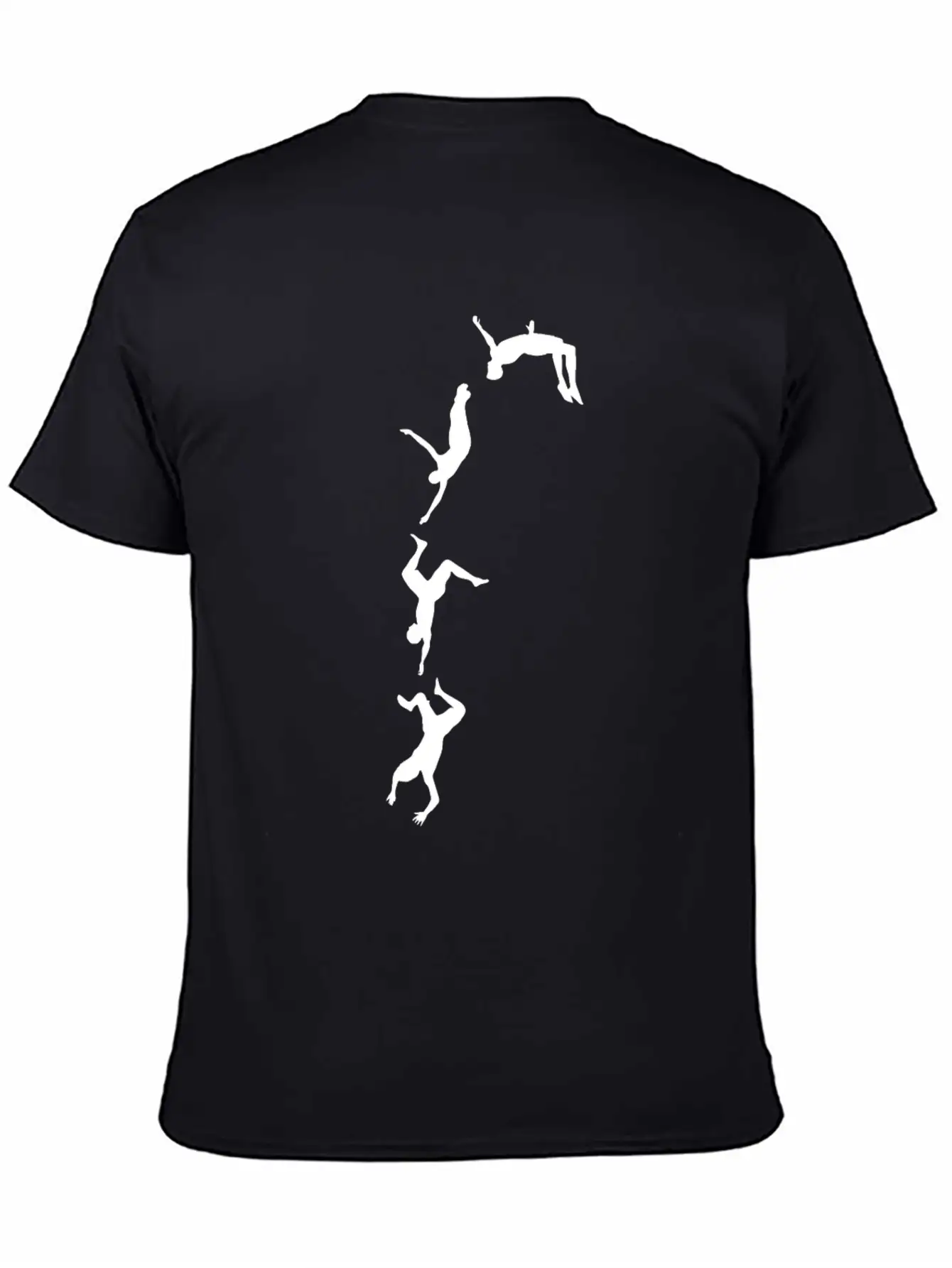 Funny Cliff Jumping - Cliff Diving Stunts Essential Unisex Summer Tee – Soft Cotton Casual Fit