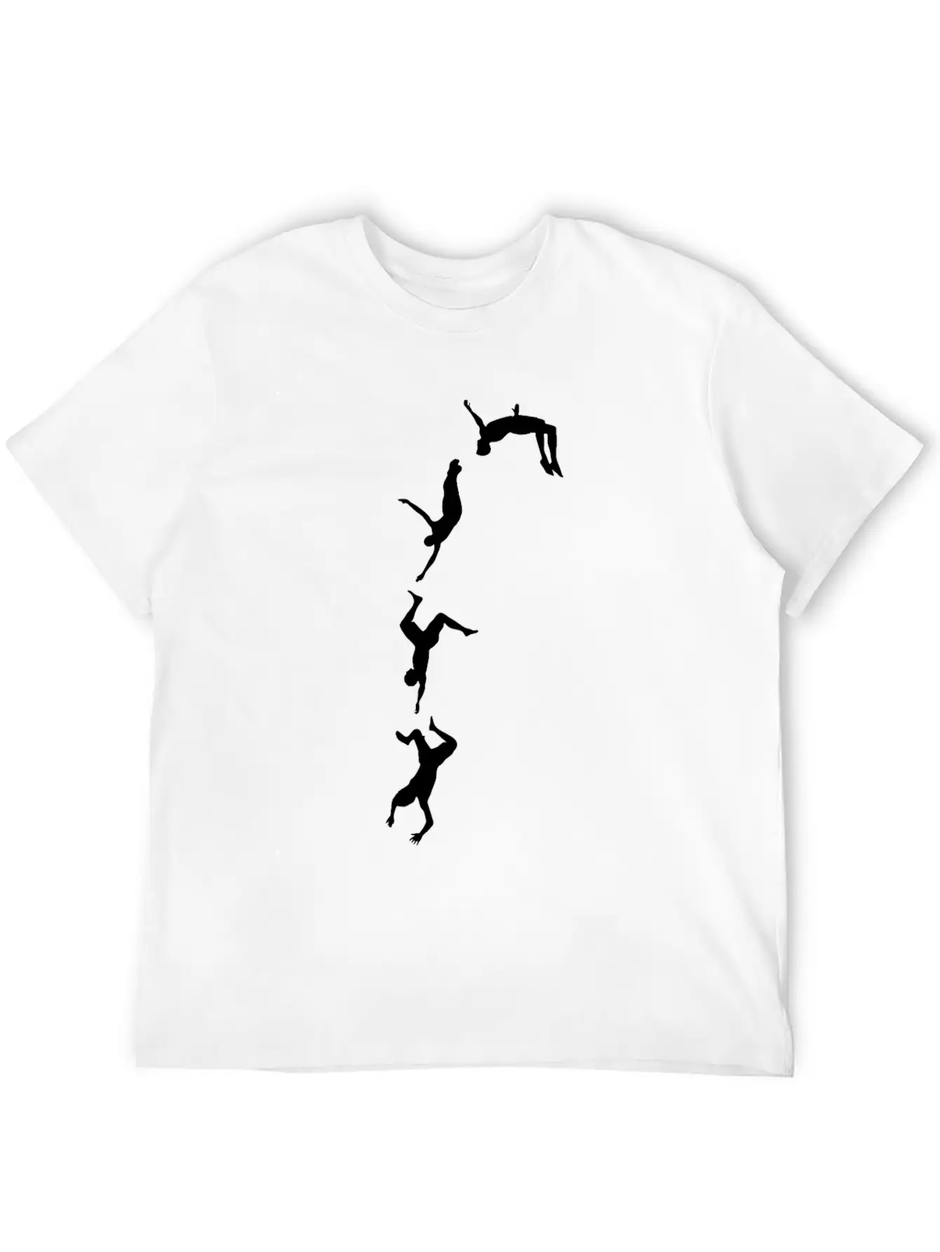 Funny Cliff Jumping - Cliff Diving Stunts Essential Unisex Summer Tee – Soft Cotton Casual Fit