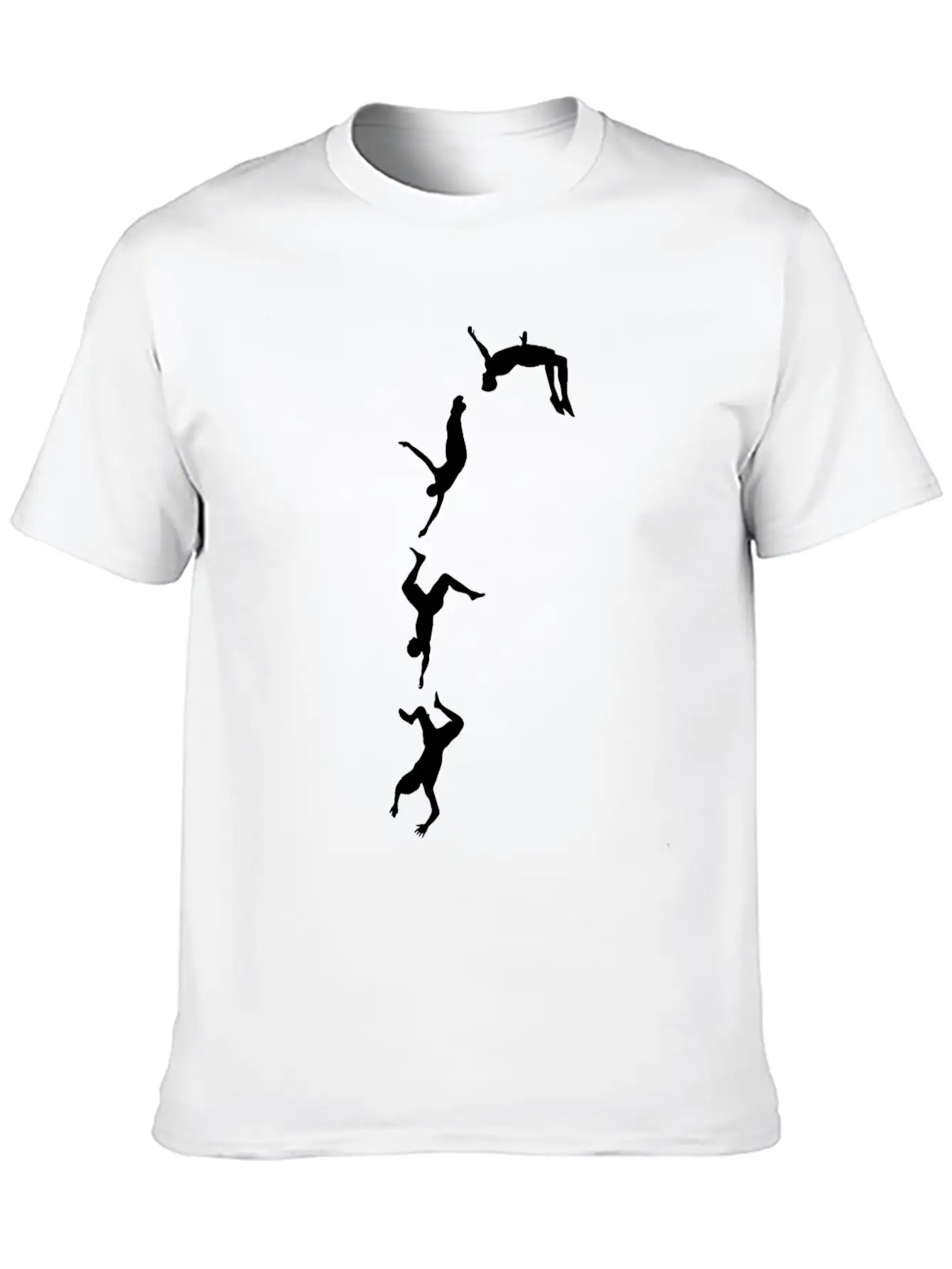 Funny Cliff Jumping - Cliff Diving Stunts Essential Unisex Summer Tee – Soft Cotton Casual Fit