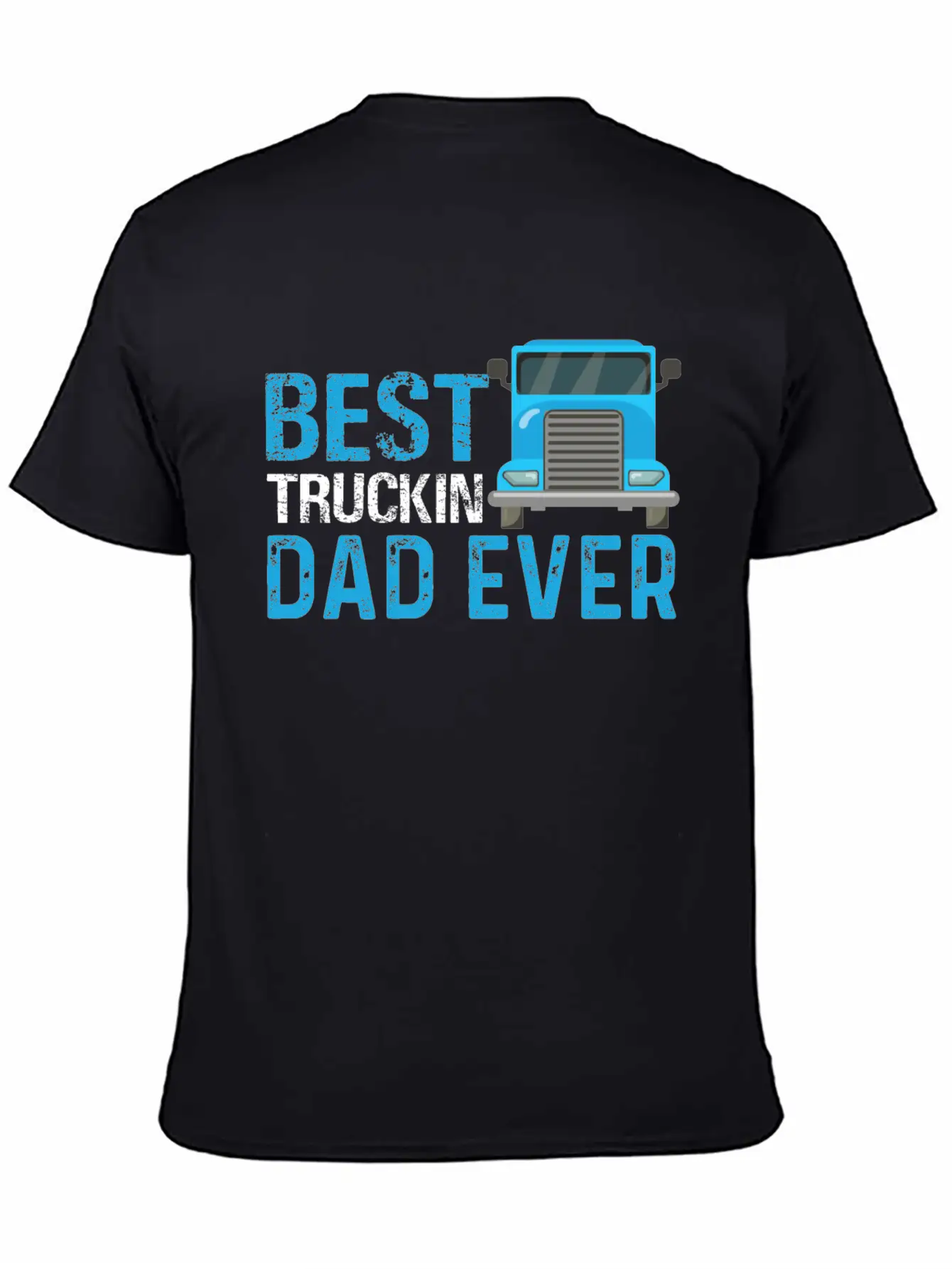 Funny Dad Trucks Lovers - Dad Truck Drivers Essential Unisex Summer Tee – Soft Cotton Casual Fit
