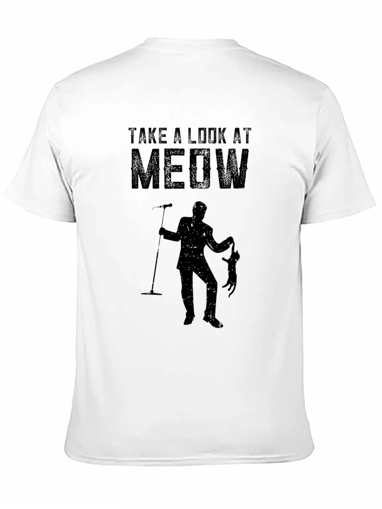 Funny Music Song Kitties Tomcat Cats Casual Graphic T-Shirt – Simple And Comfortable Daily Wear