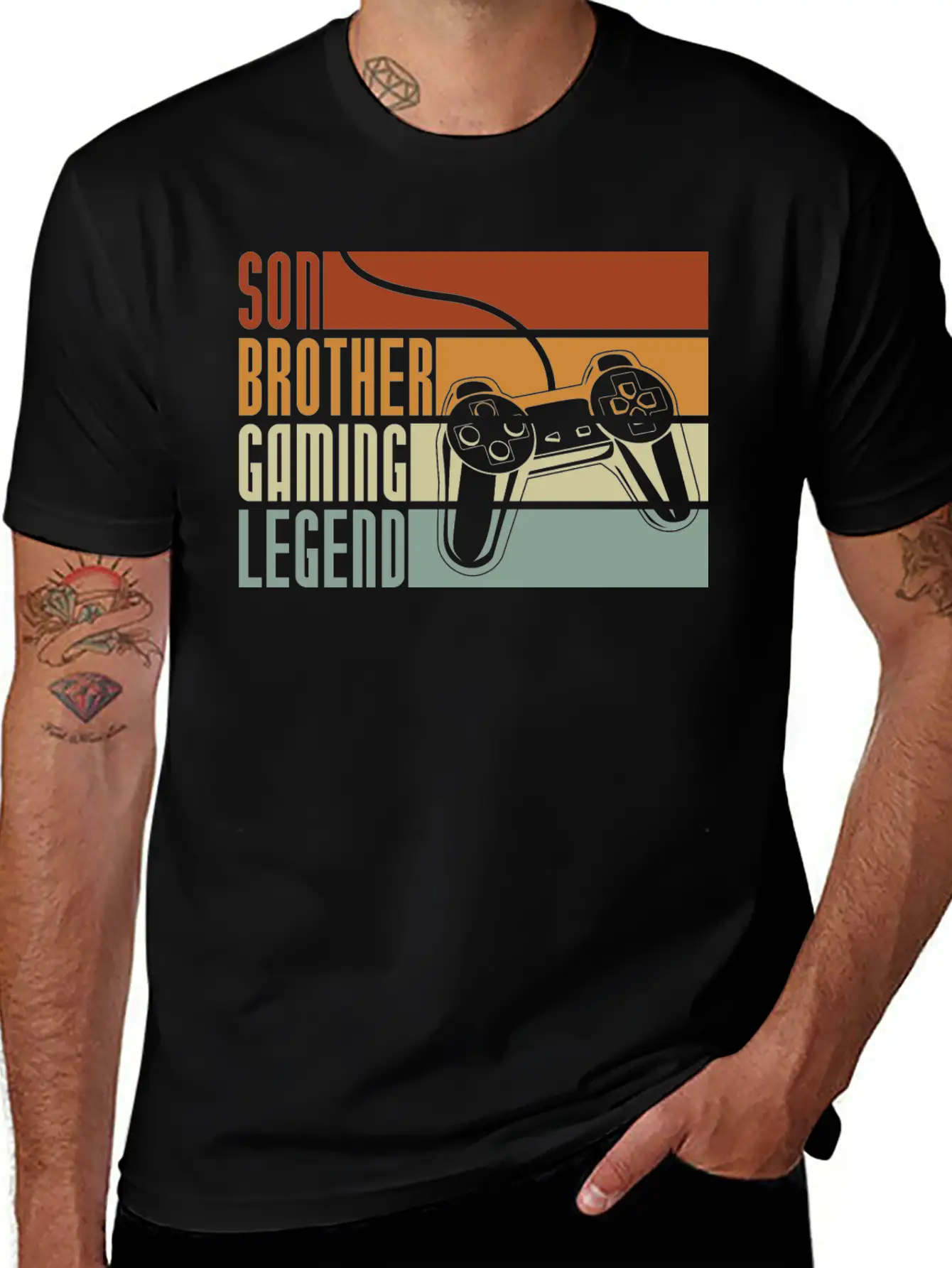 Gaming Unisex Short Sleeve Soft Cotton T-Shirt – Casual Everyday Wear