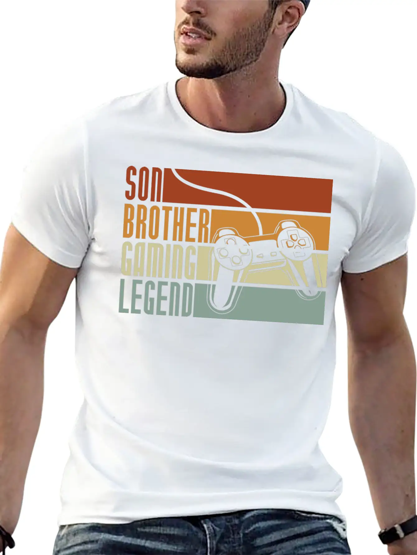 Gaming Unisex Short Sleeve Soft Cotton T-Shirt – Casual Everyday Wear