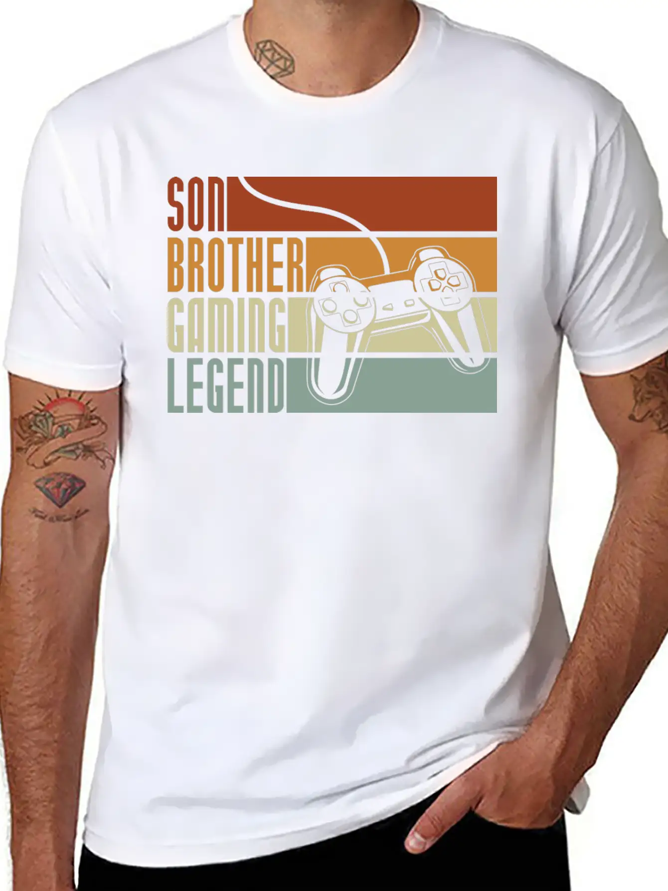 Gaming Unisex Short Sleeve Soft Cotton T-Shirt – Casual Everyday Wear