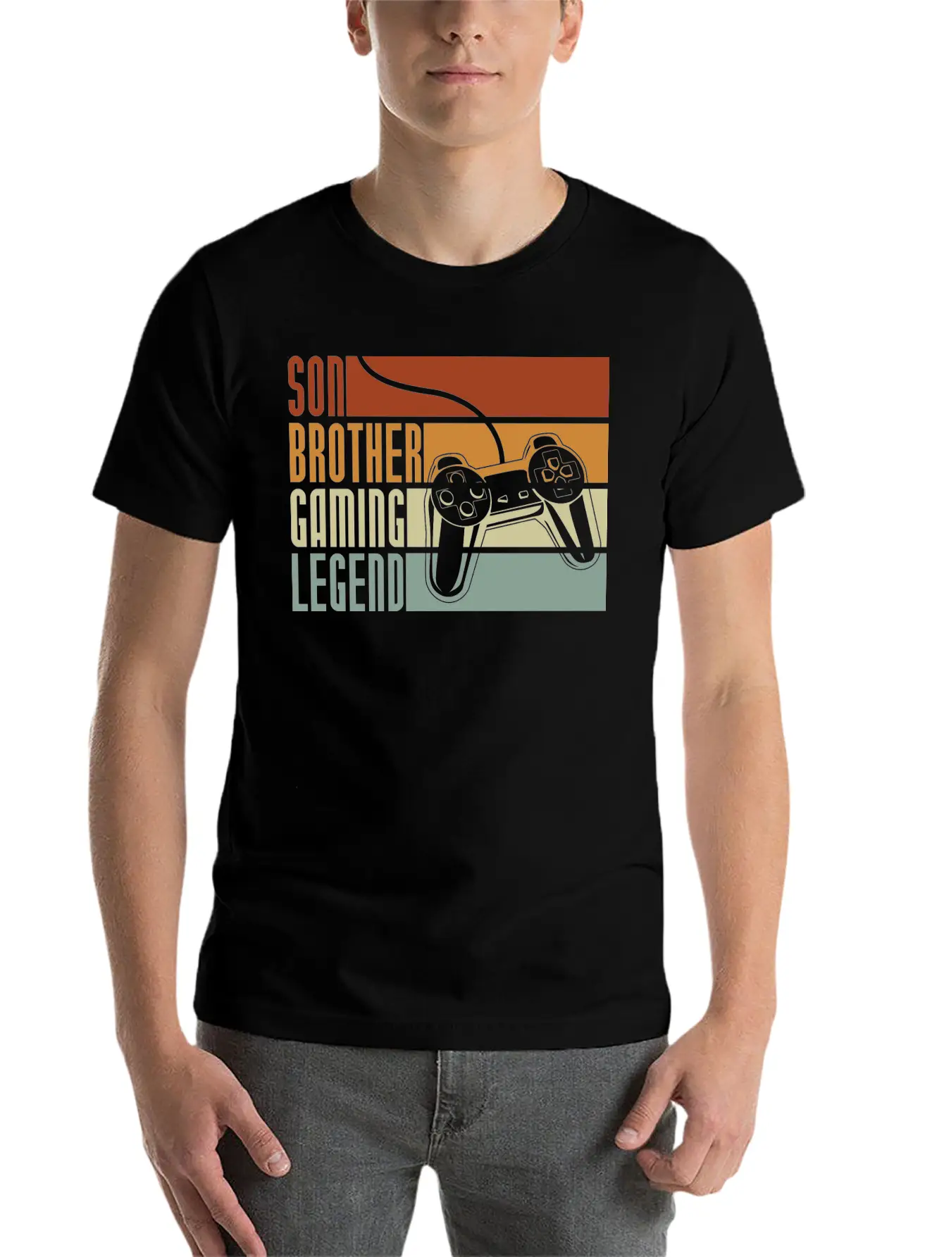 Gaming Unisex Short Sleeve Soft Cotton T-Shirt – Casual Everyday Wear