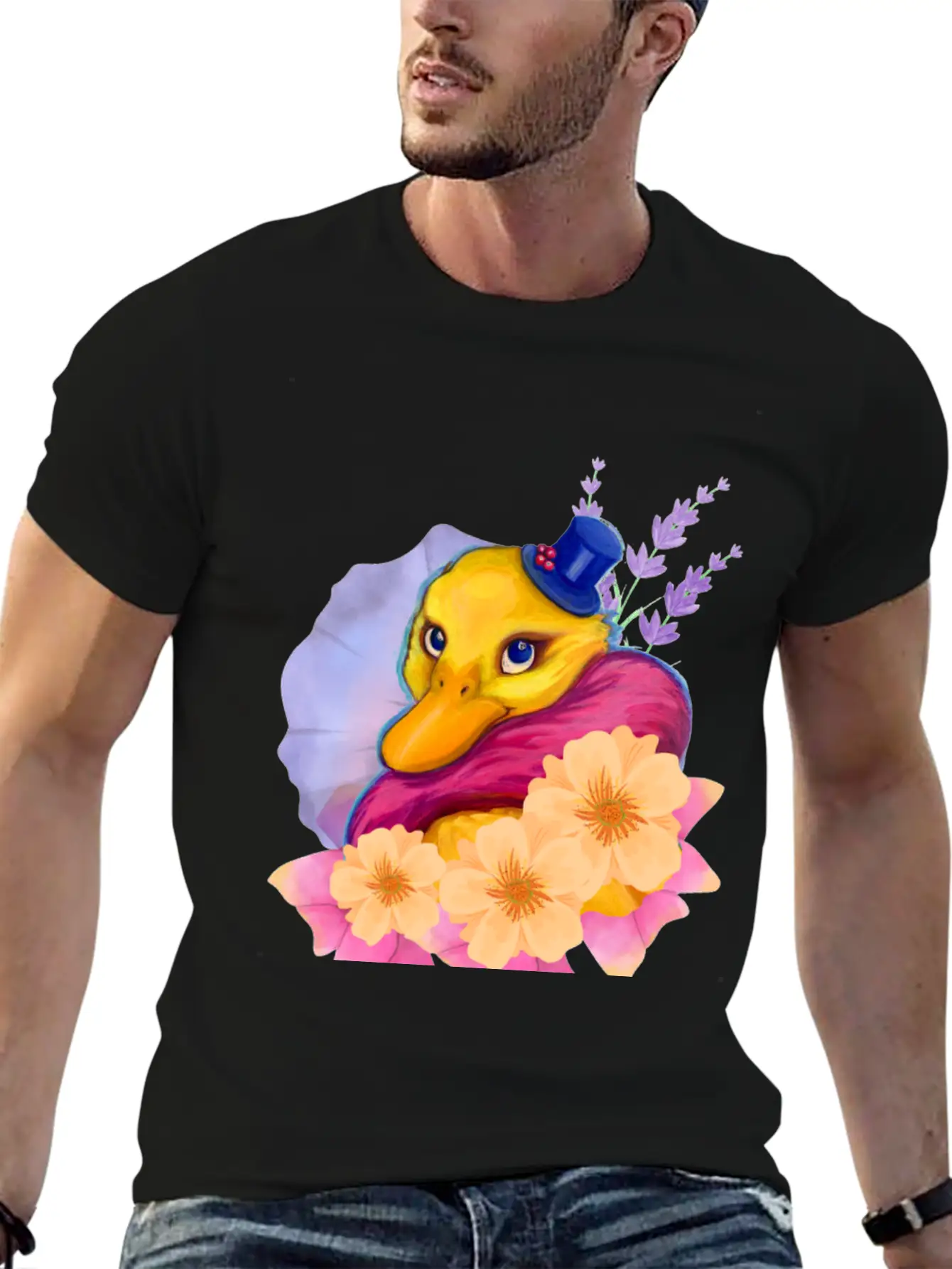 Garden Duck Classic Cotton Tee – Unisex Comfort For Any Season