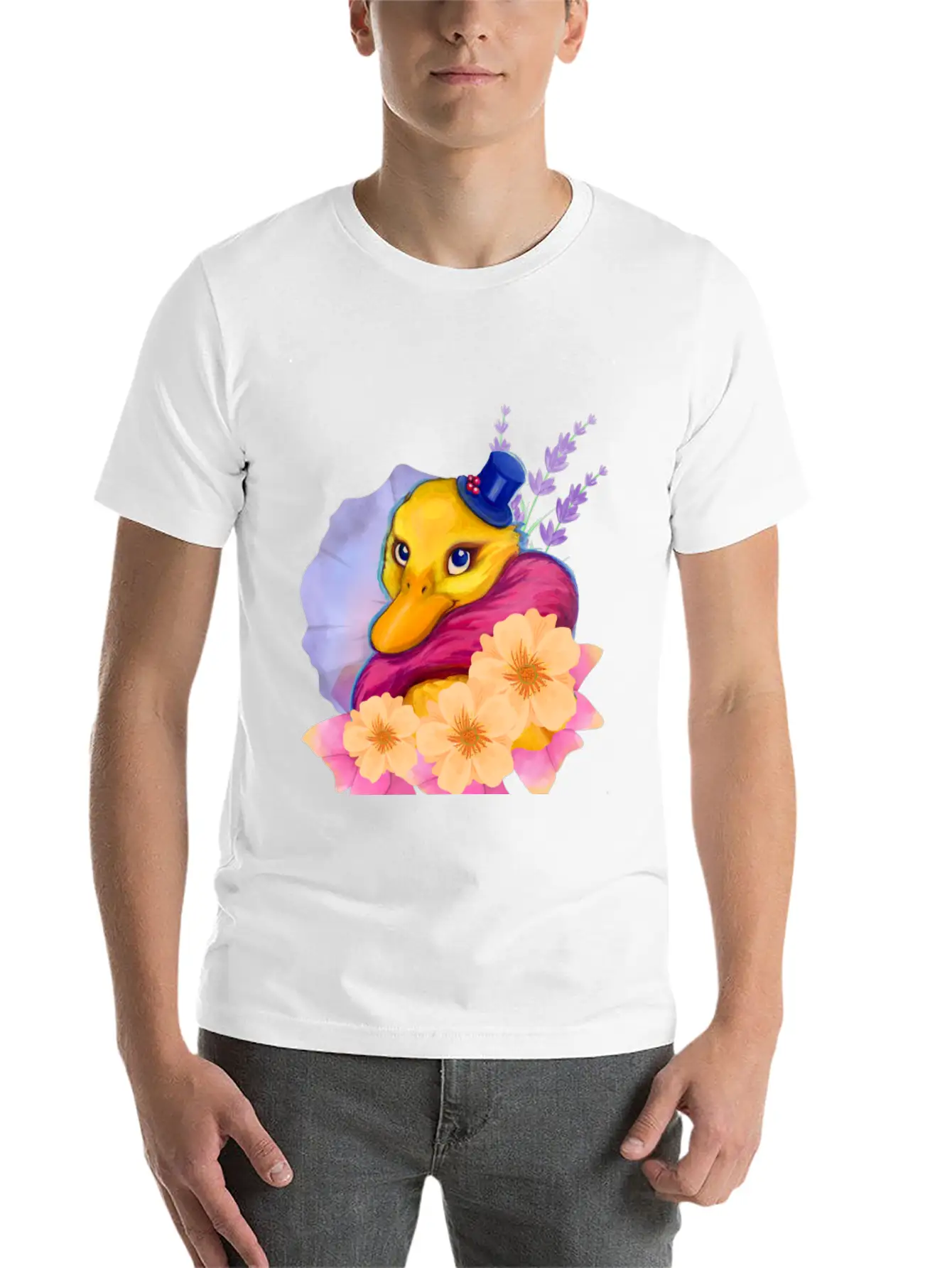 Garden Duck Classic Cotton Tee – Unisex Comfort For Any Season