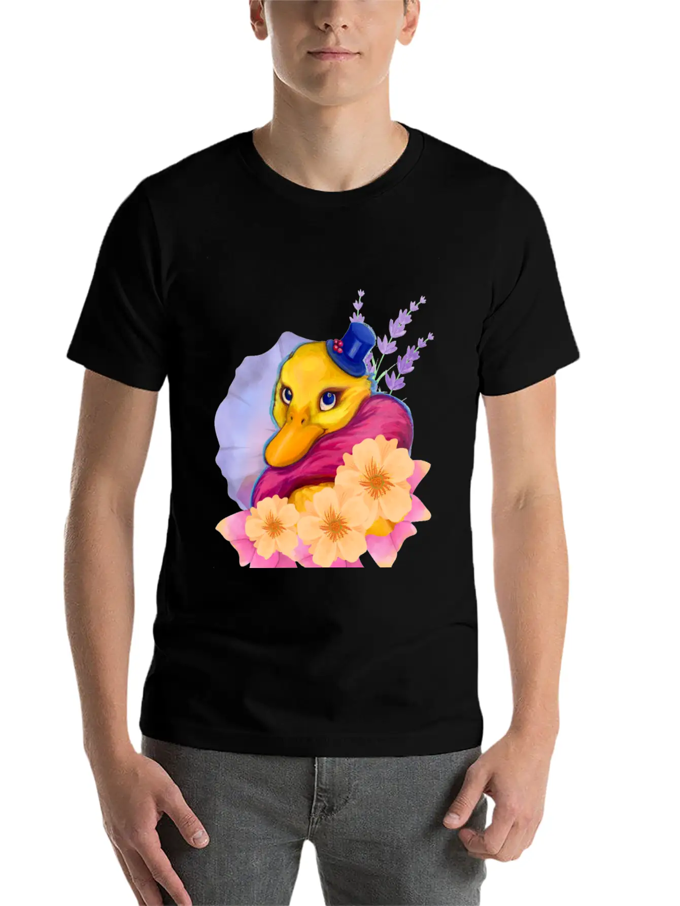 Garden Duck Classic Cotton Tee – Unisex Comfort For Any Season