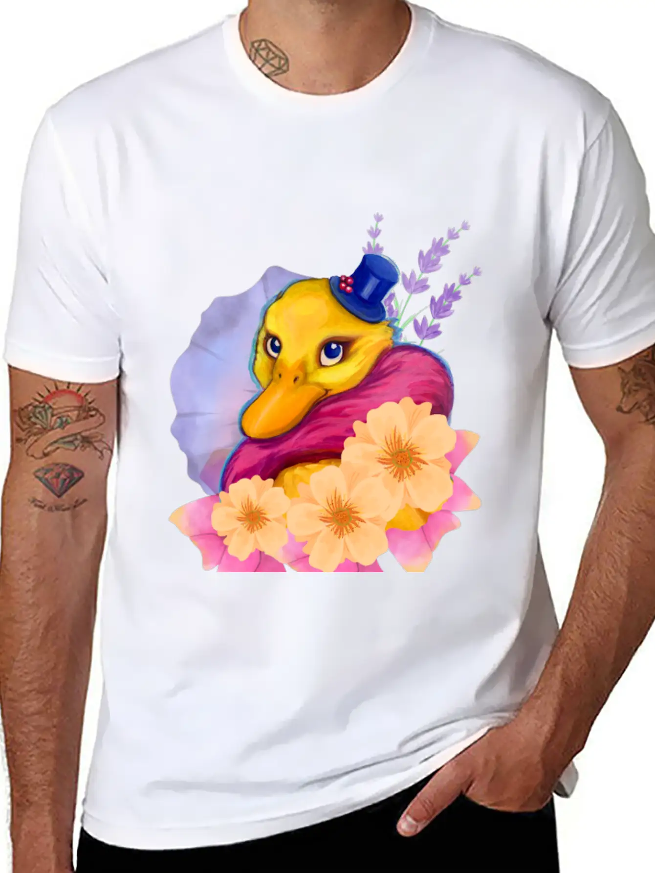 Garden Duck Classic Cotton Tee – Unisex Comfort For Any Season