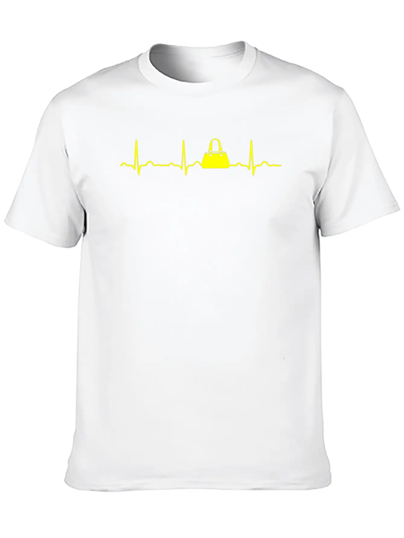 GIFT - HANDBAG YELLOW Classic Cotton Tee – Unisex Comfort For Any Season