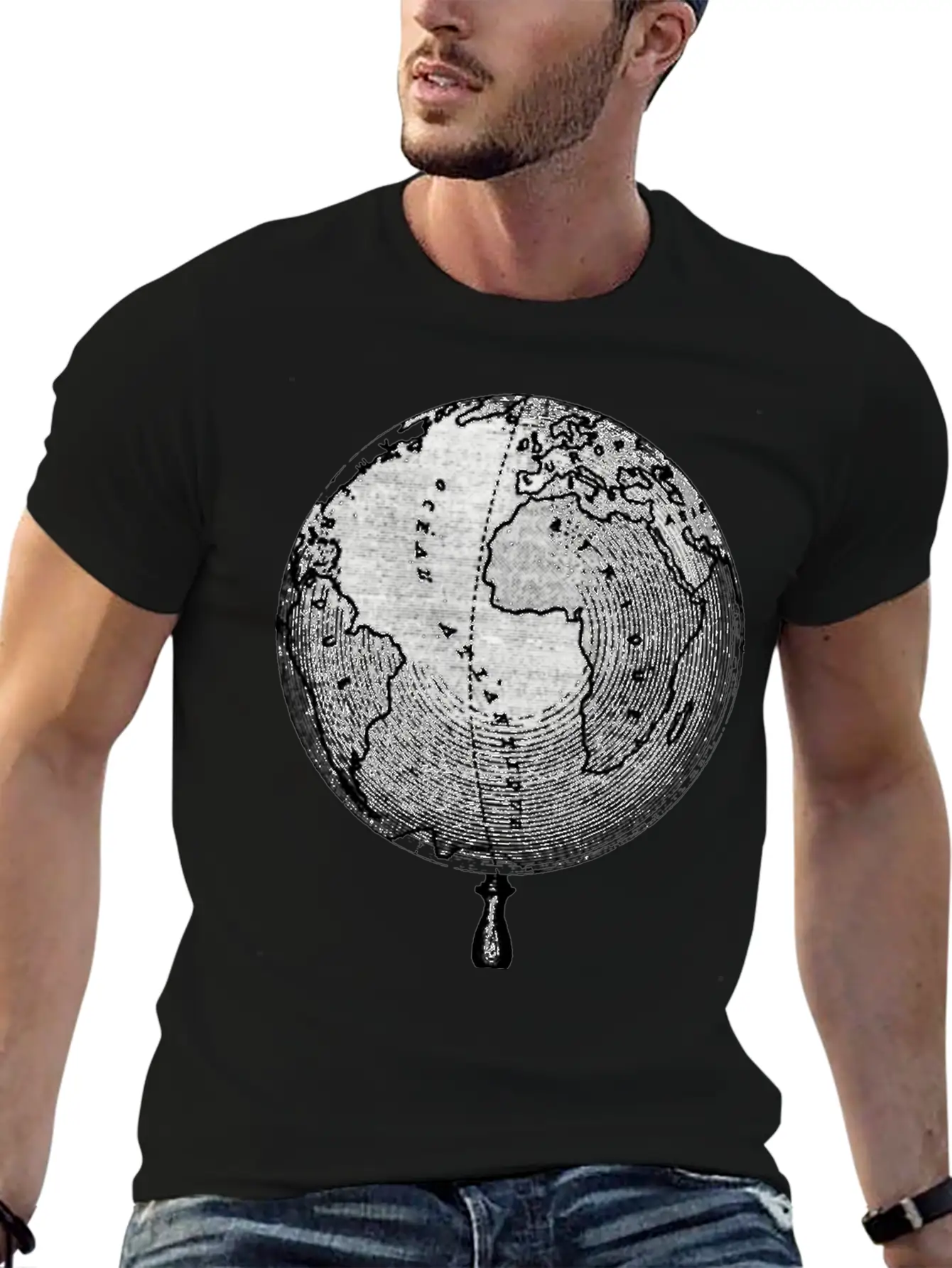 Globe Casual Graphic T-Shirt – Simple And Comfortable Daily Wear