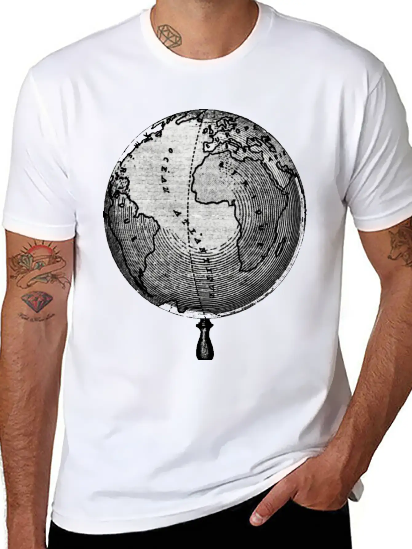 Globe Casual Graphic T-Shirt – Simple And Comfortable Daily Wear