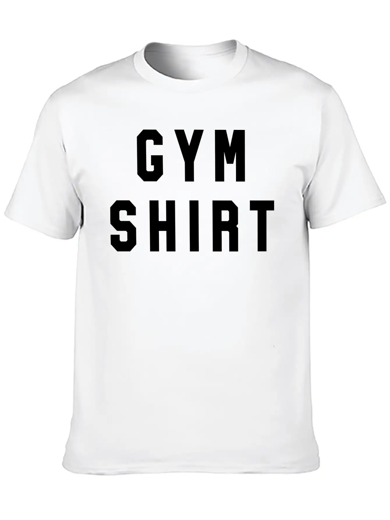 Gym Shirt Essential Unisex Summer Tee – Soft Cotton Casual Fit