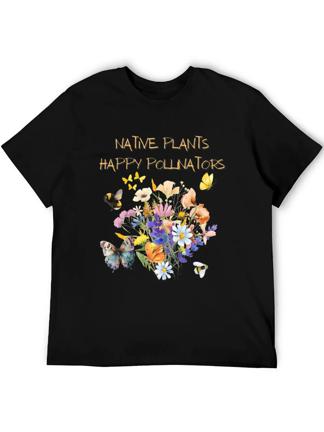 Happy Pollinators Classic Cotton Tee – Unisex Comfort For Any Season