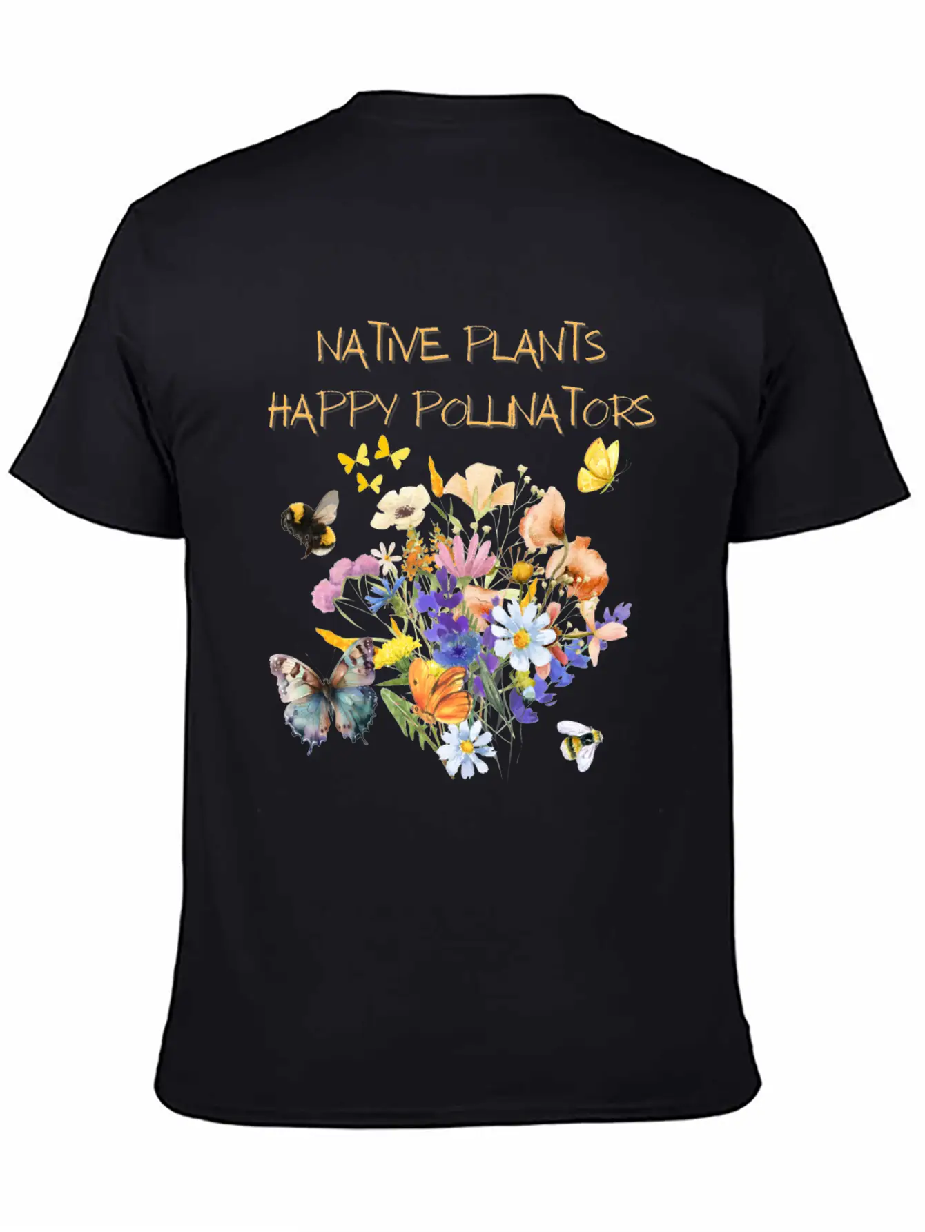 Happy Pollinators Classic Cotton Tee – Unisex Comfort For Any Season