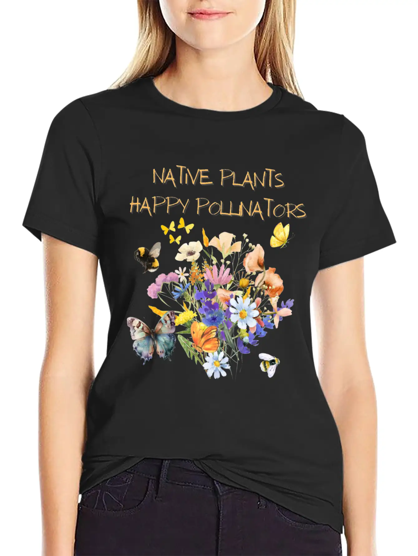 Happy Pollinators Classic Cotton Tee – Unisex Comfort For Any Season