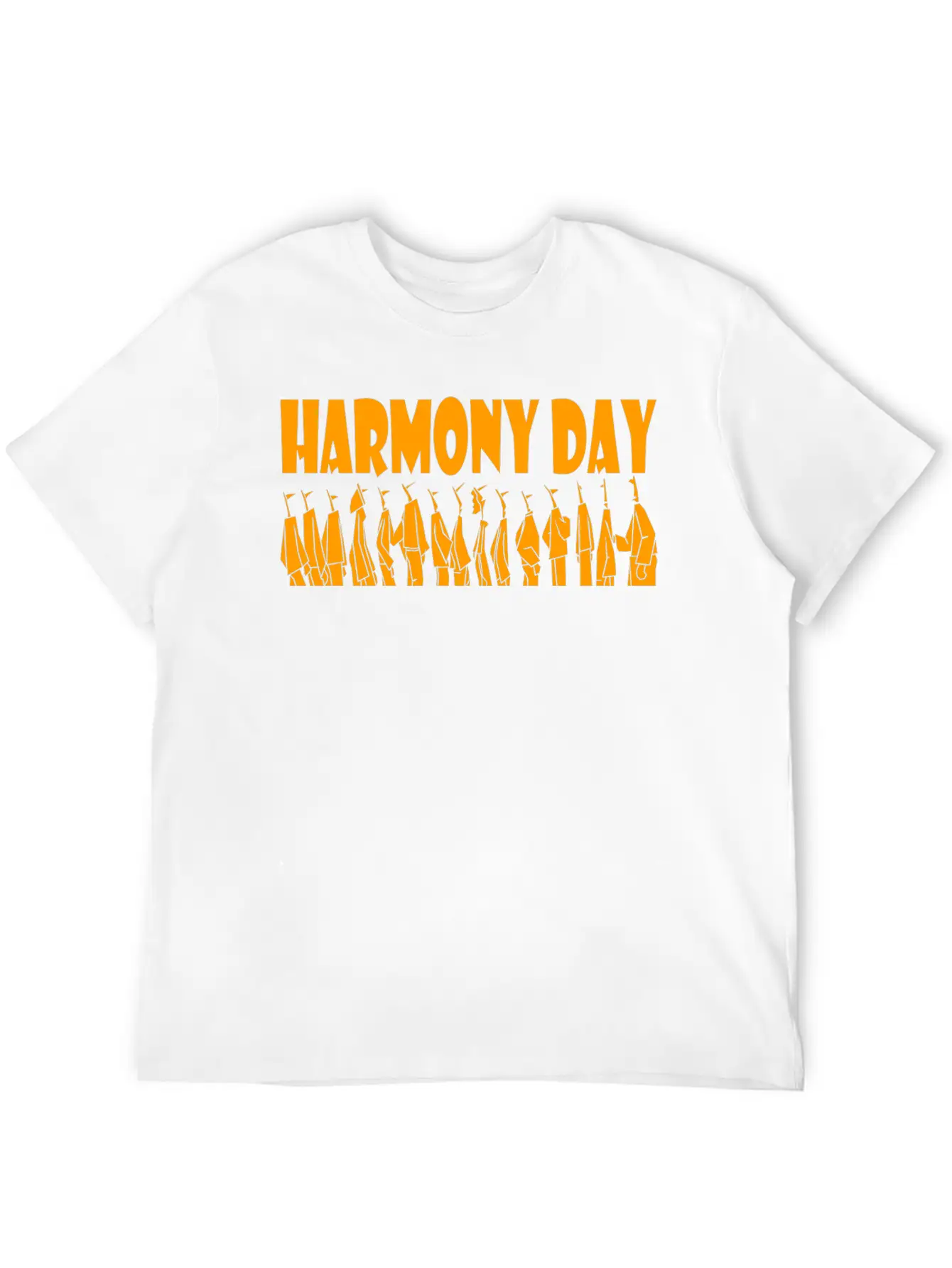Harmony Day Casual Graphic T-Shirt – Simple And Comfortable Daily Wear