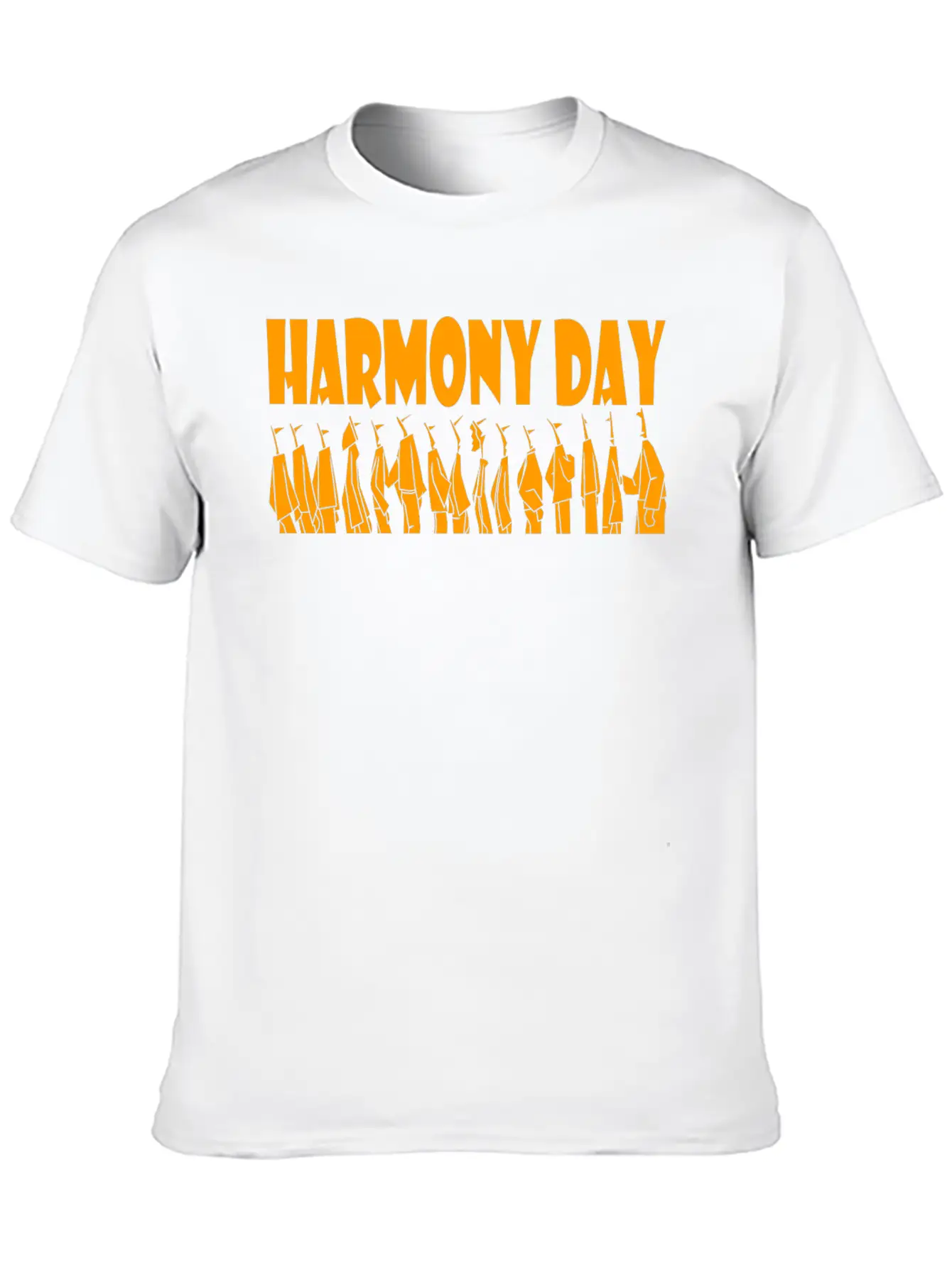 Harmony Day Casual Graphic T-Shirt – Simple And Comfortable Daily Wear