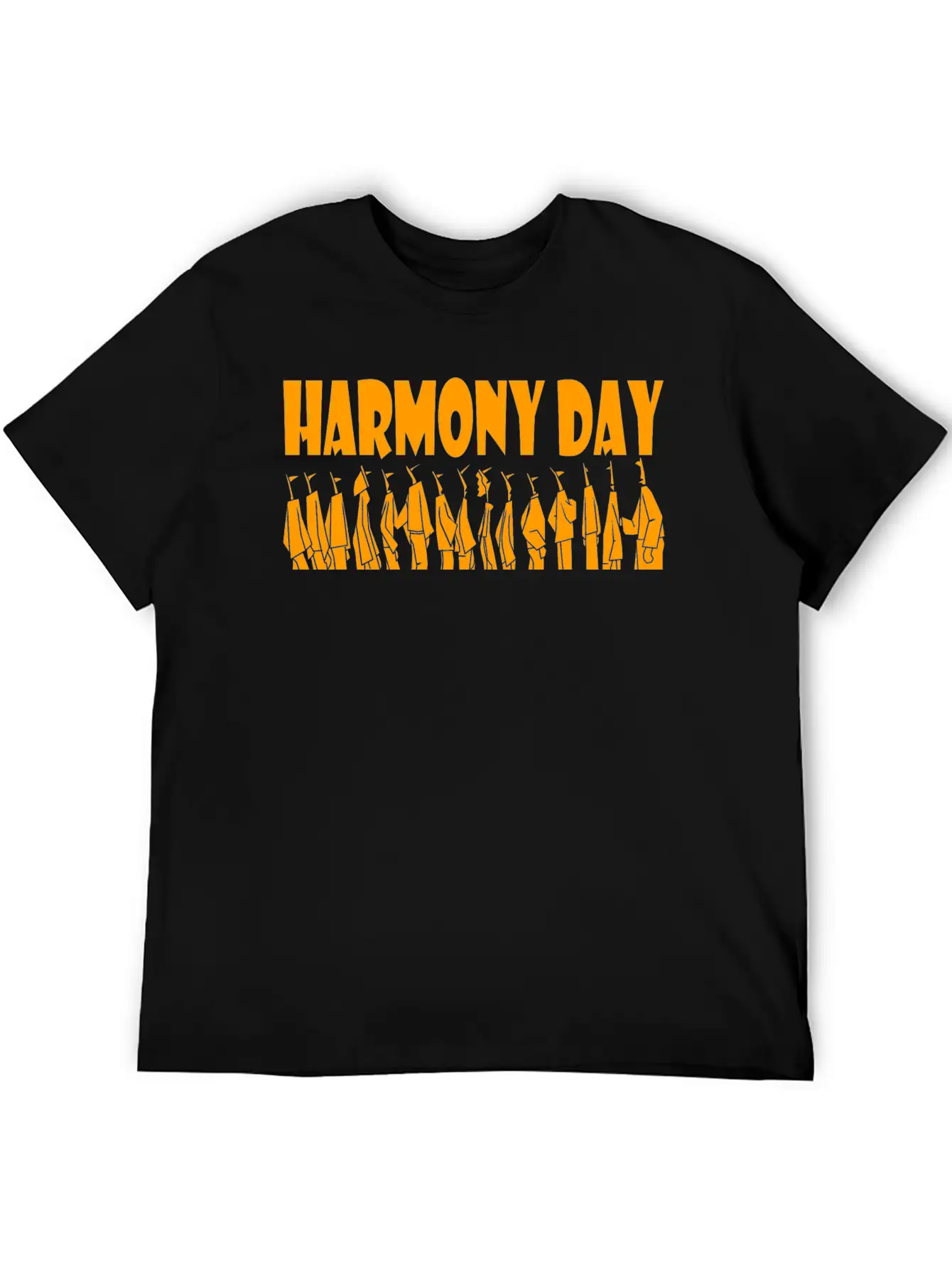 Harmony Day Casual Graphic T-Shirt – Simple And Comfortable Daily Wear