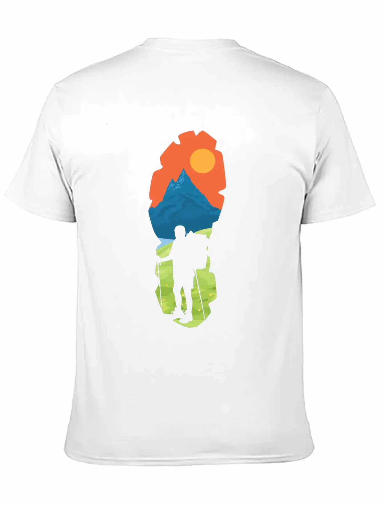 Hiking Classic Cotton Tee – Unisex Comfort For Any Season