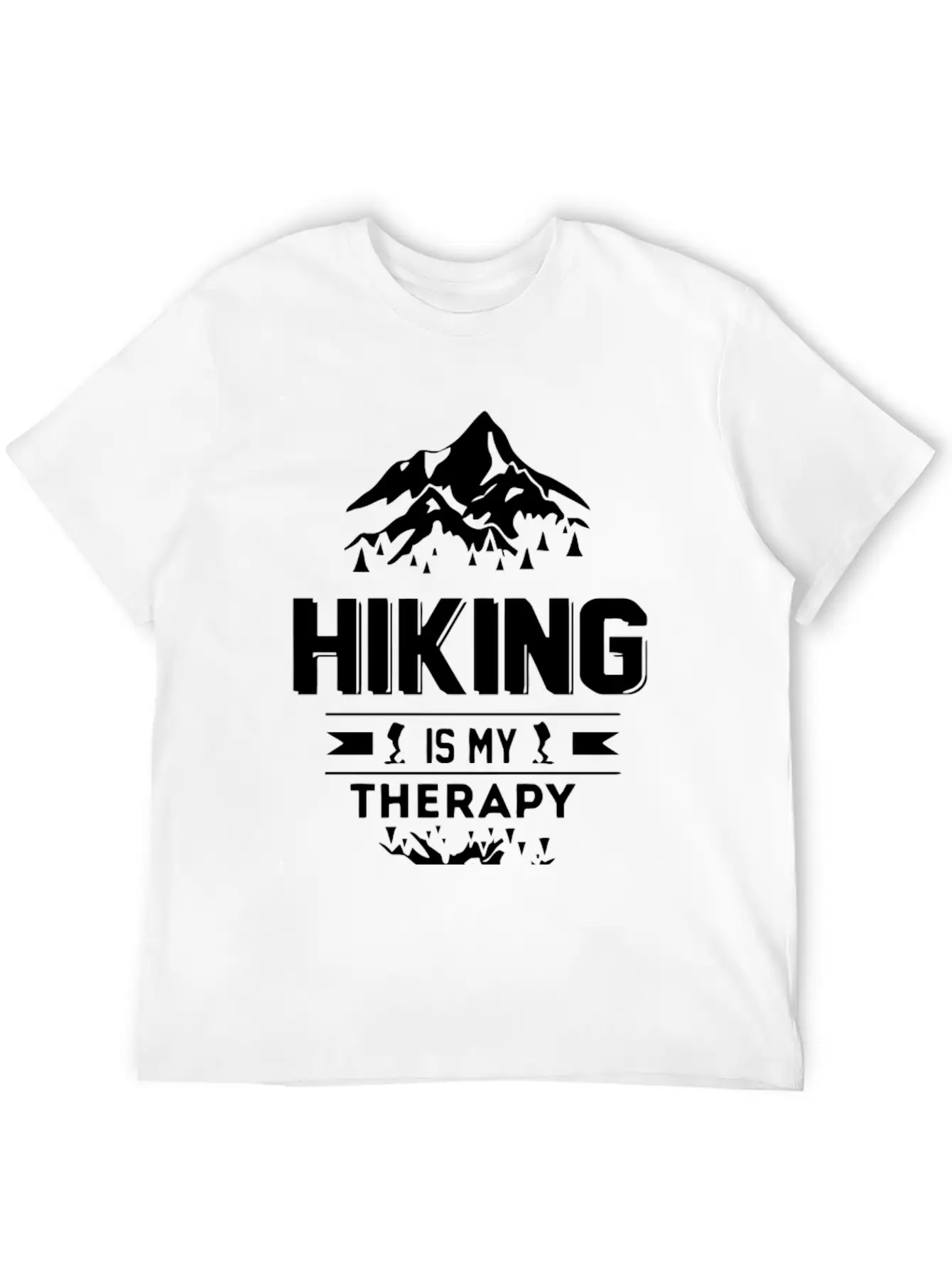 Hiking Is My Therapy Classic Cotton Tee – Unisex Comfort For Any Season