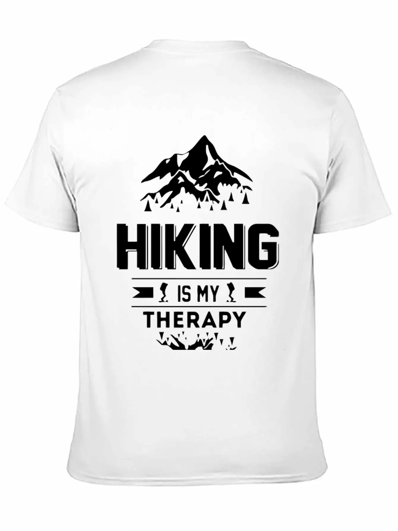 Hiking Is My Therapy Classic Cotton Tee – Unisex Comfort For Any Season