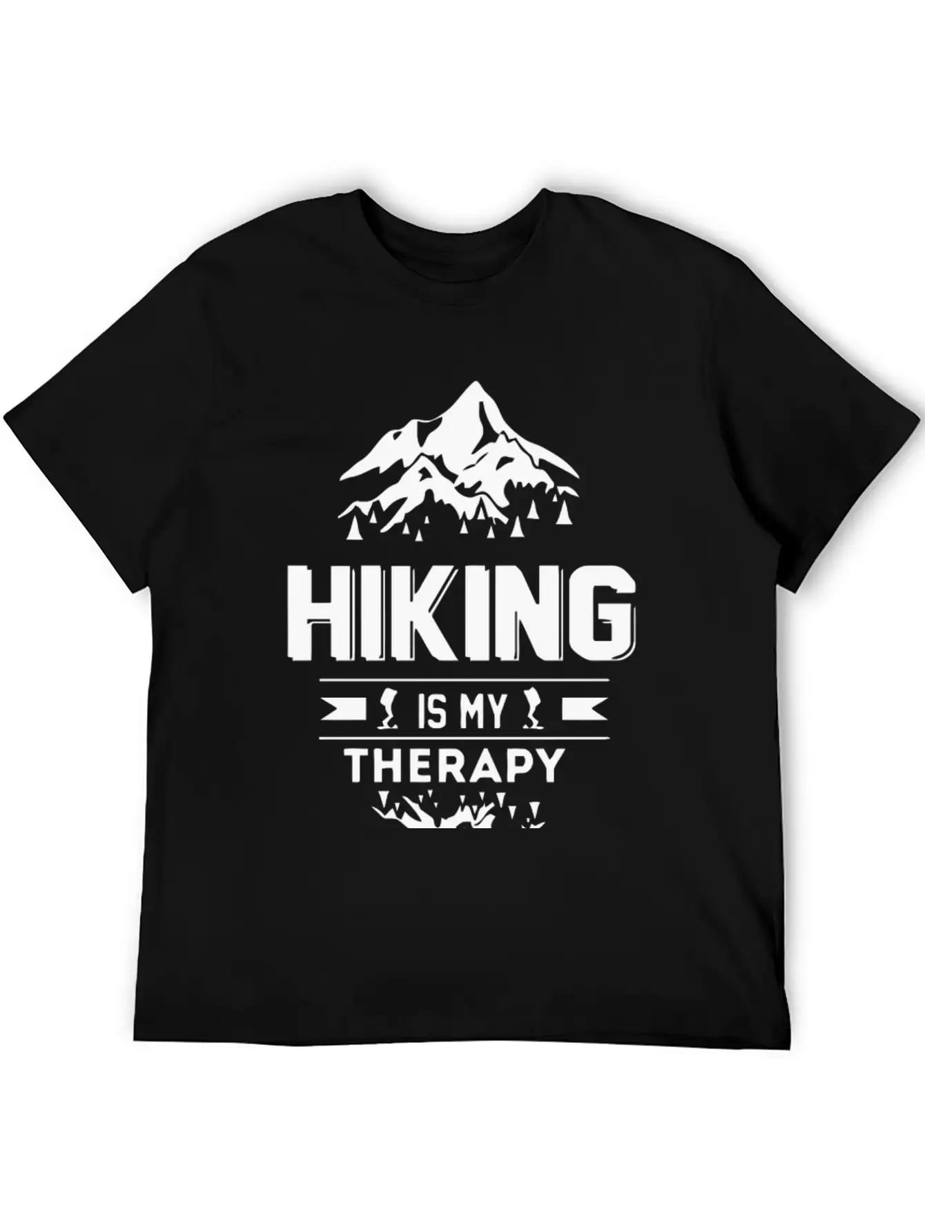 Hiking Is My Therapy Classic Cotton Tee – Unisex Comfort For Any Season