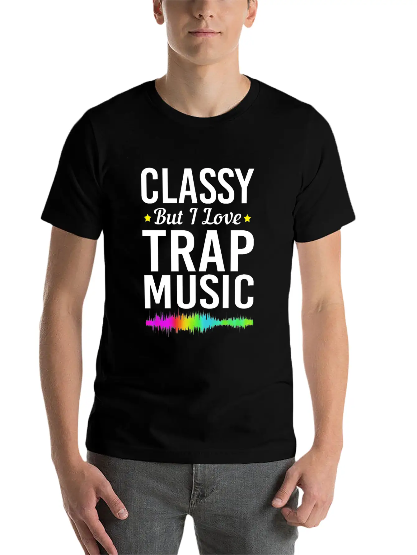Hip Hop Music Party Trap Music For Women Casual Graphic T-Shirt – Simple And Comfortable Daily Wear
