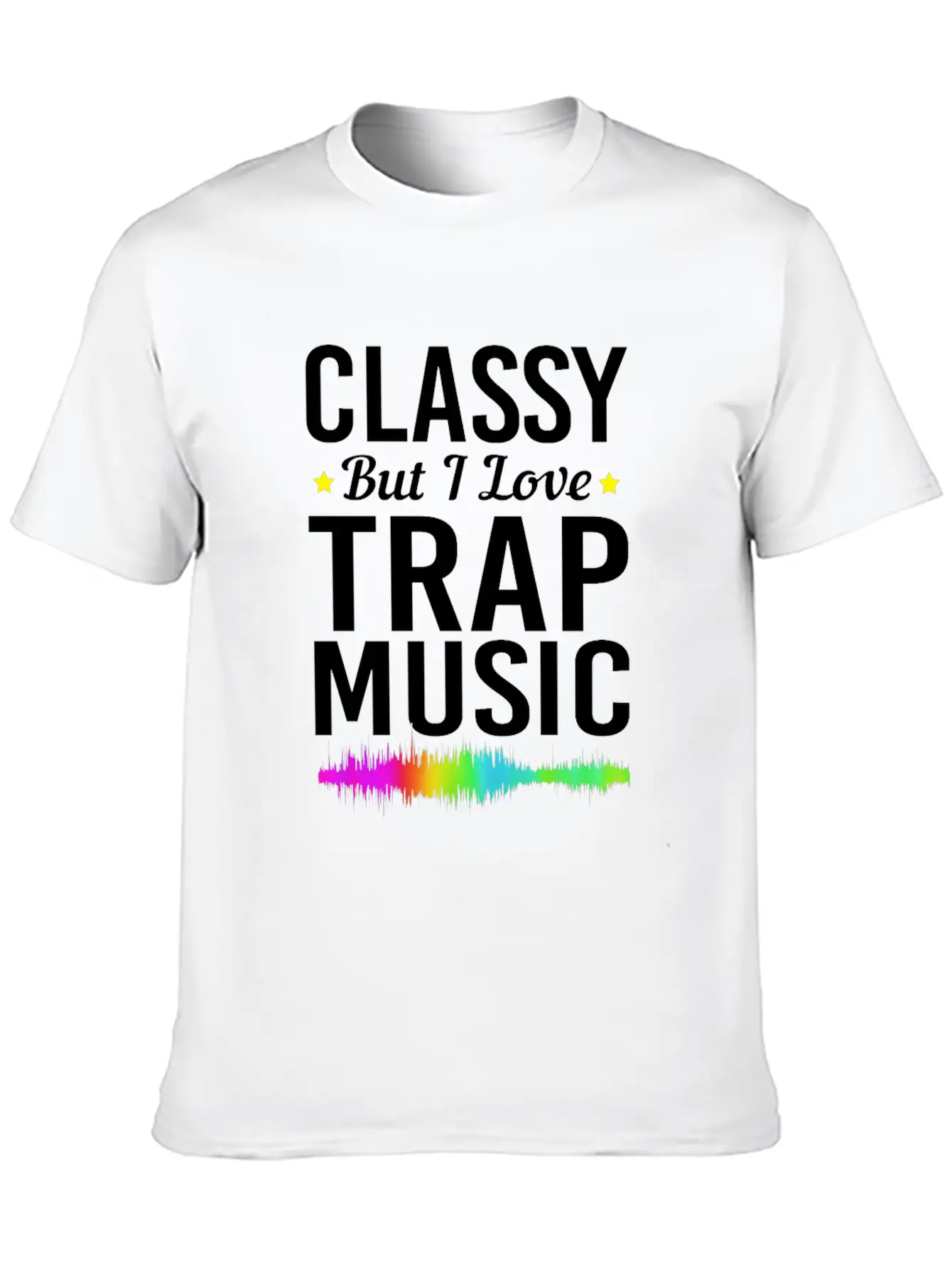 Hip Hop Music Party Trap Music For Women Casual Graphic T-Shirt – Simple And Comfortable Daily Wear