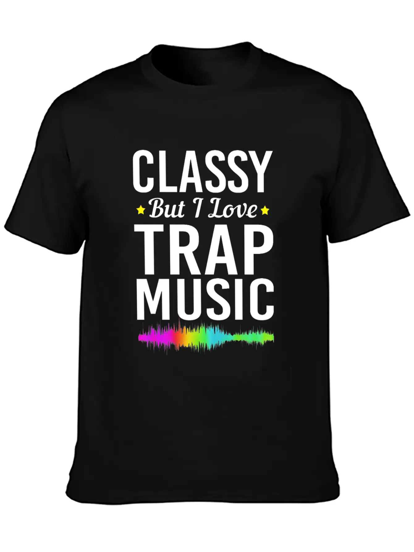 Hip Hop Music Party Trap Music For Women Casual Graphic T-Shirt – Simple And Comfortable Daily Wear