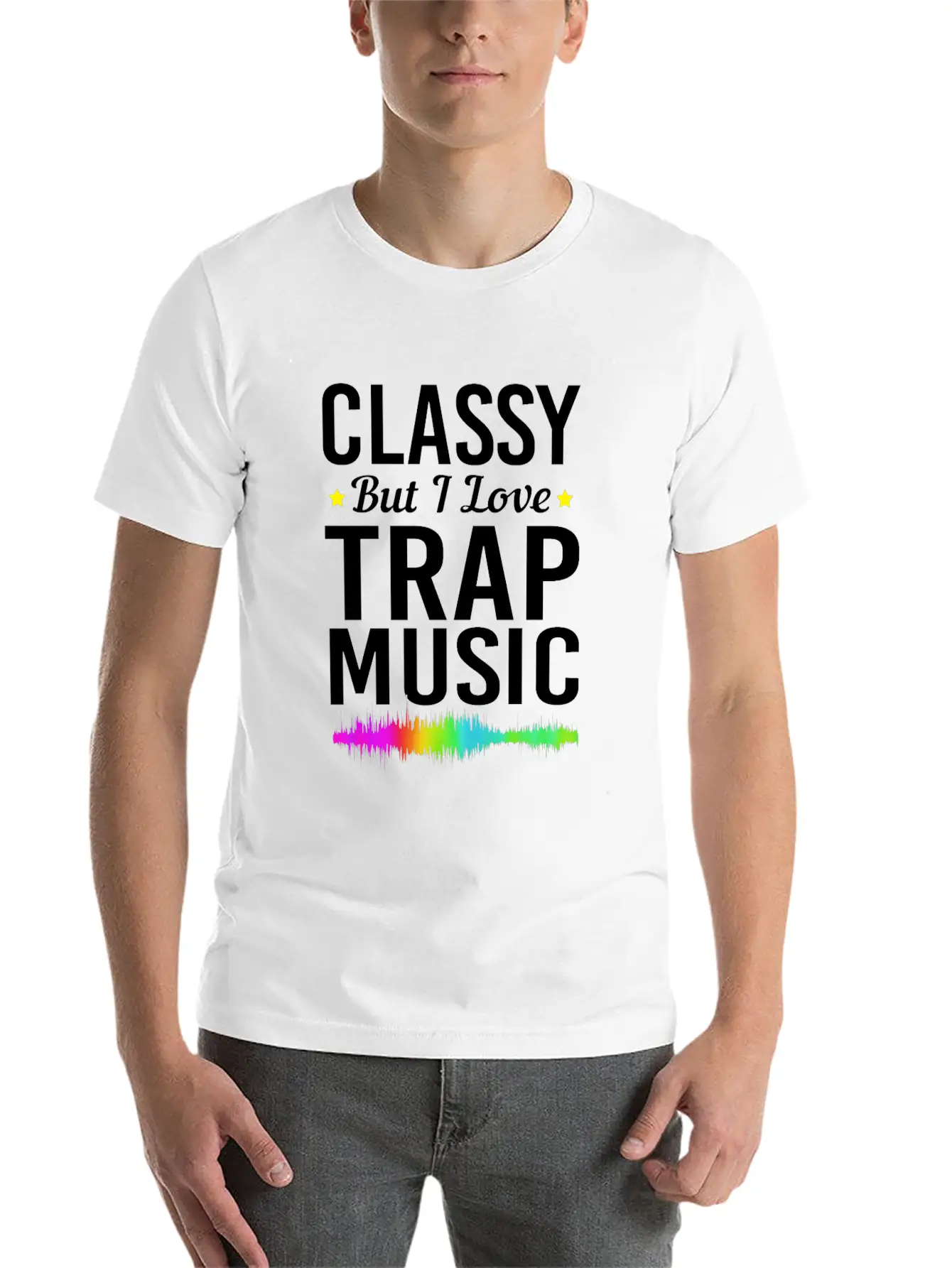 Hip Hop Music Party Trap Music For Women Casual Graphic T-Shirt – Simple And Comfortable Daily Wear