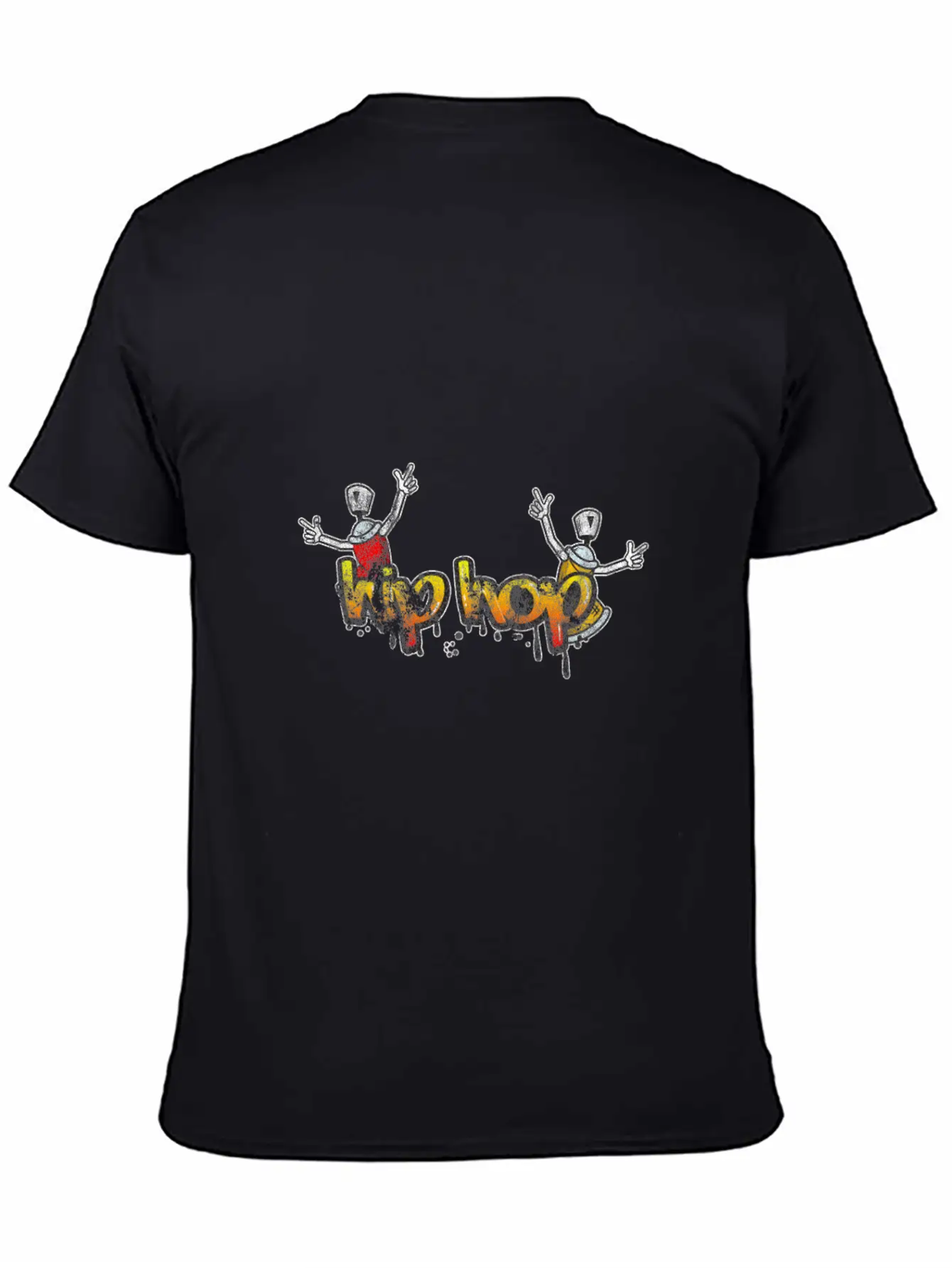 Hip Hop On The Streets Classic Cotton Tee – Unisex Comfort For Any Season