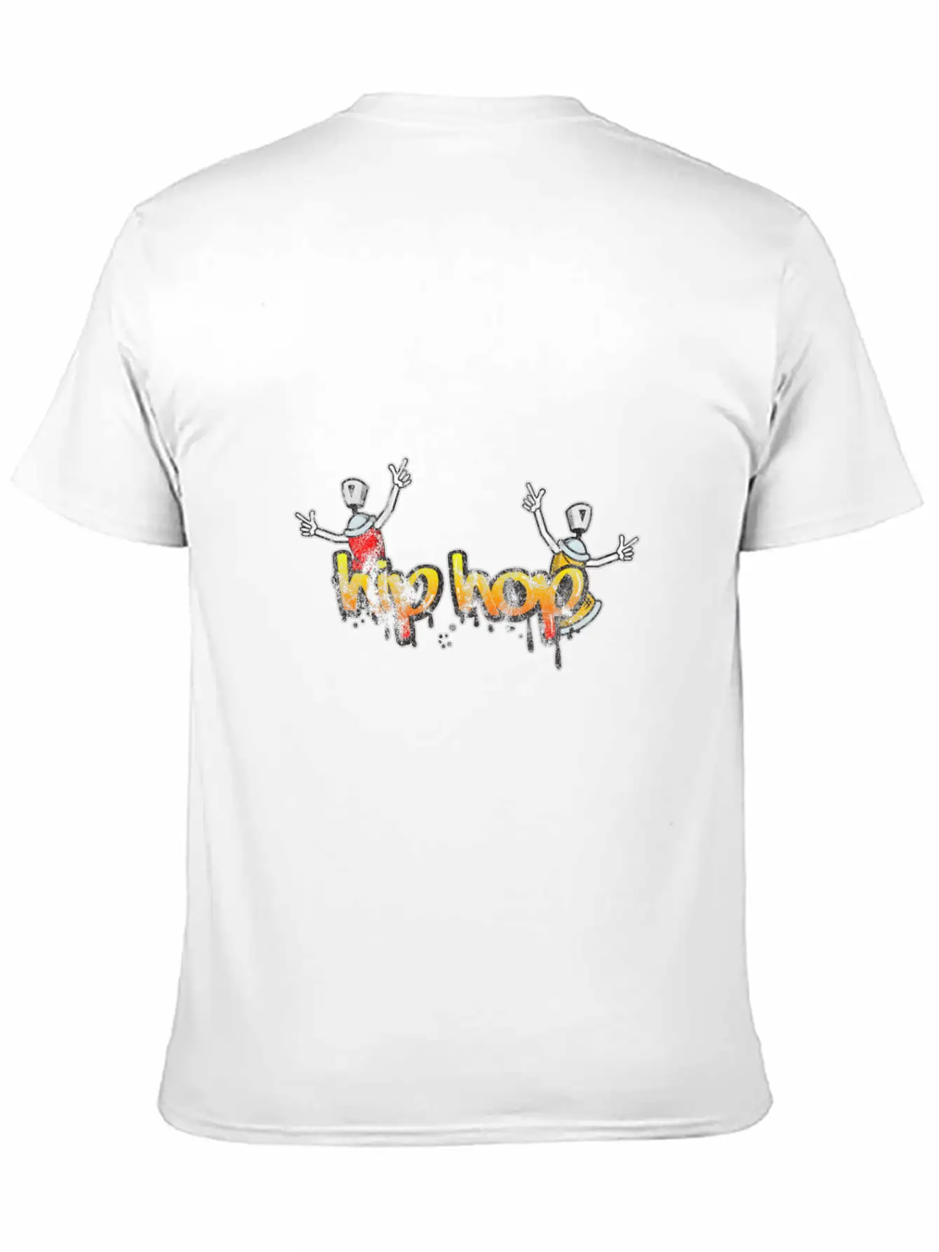 Hip Hop On The Streets Classic Cotton Tee – Unisex Comfort For Any Season