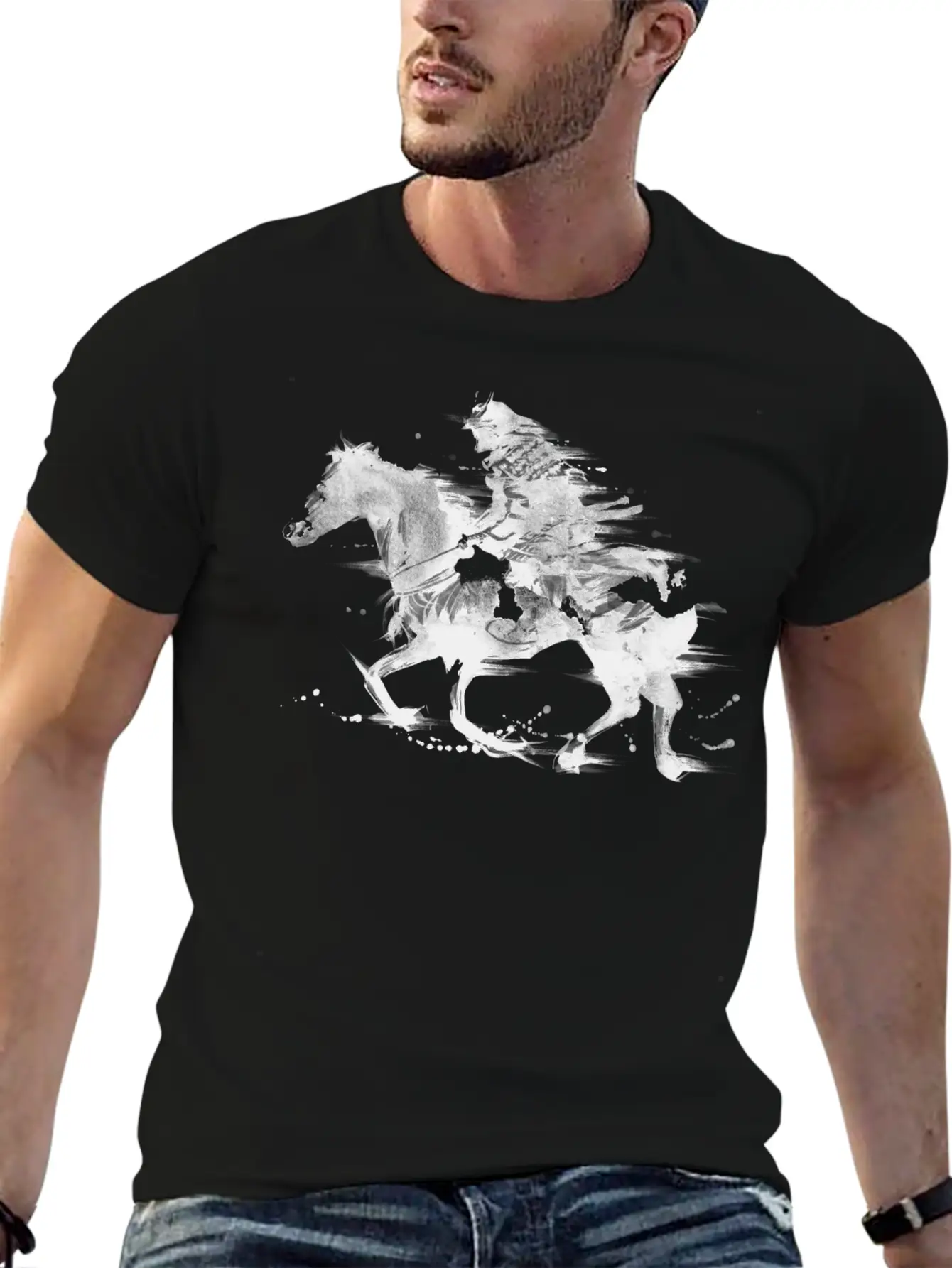 Horse Casual Graphic T-Shirt – Simple And Comfortable Daily Wear