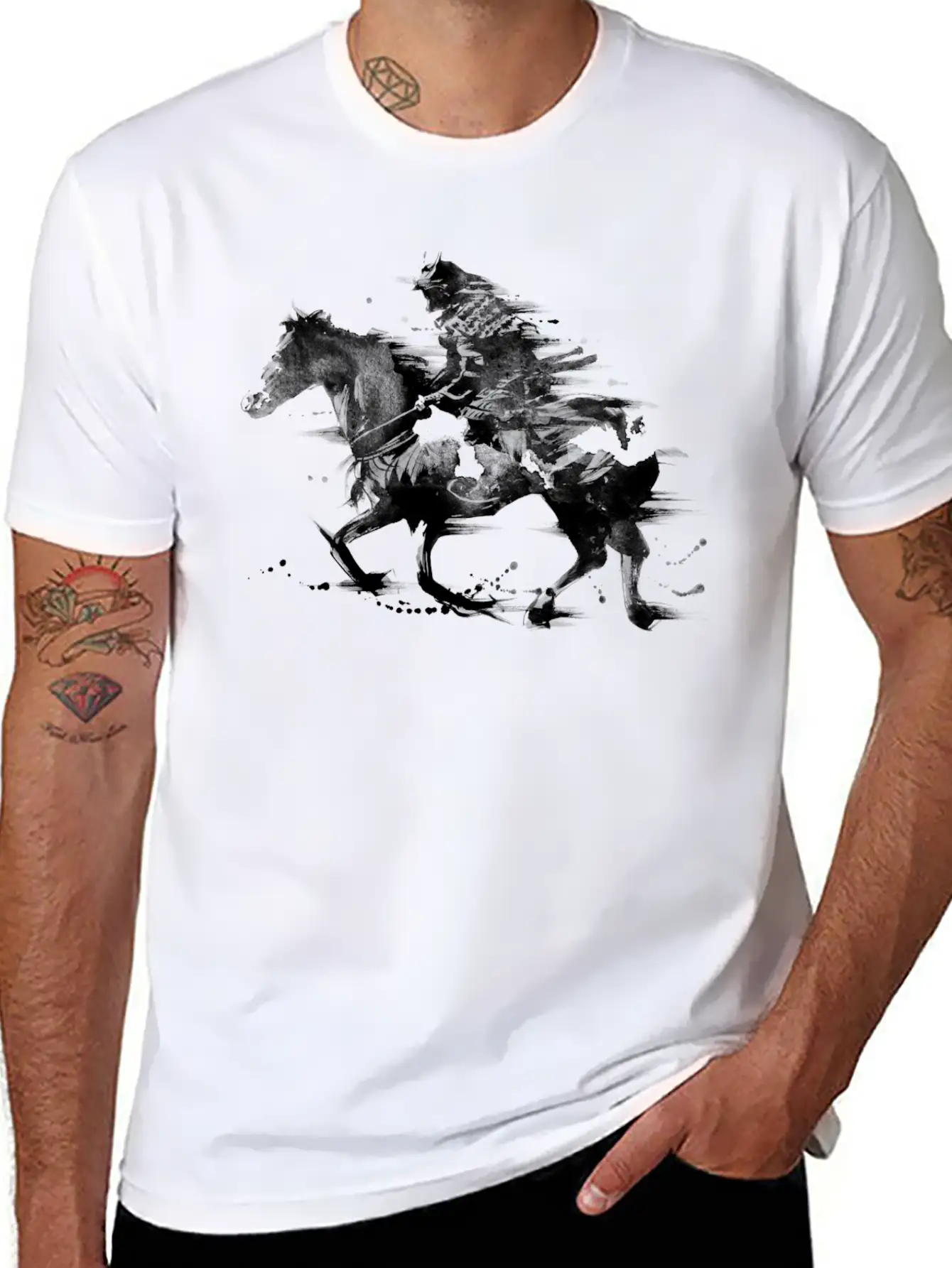 Horse Casual Graphic T-Shirt – Simple And Comfortable Daily Wear