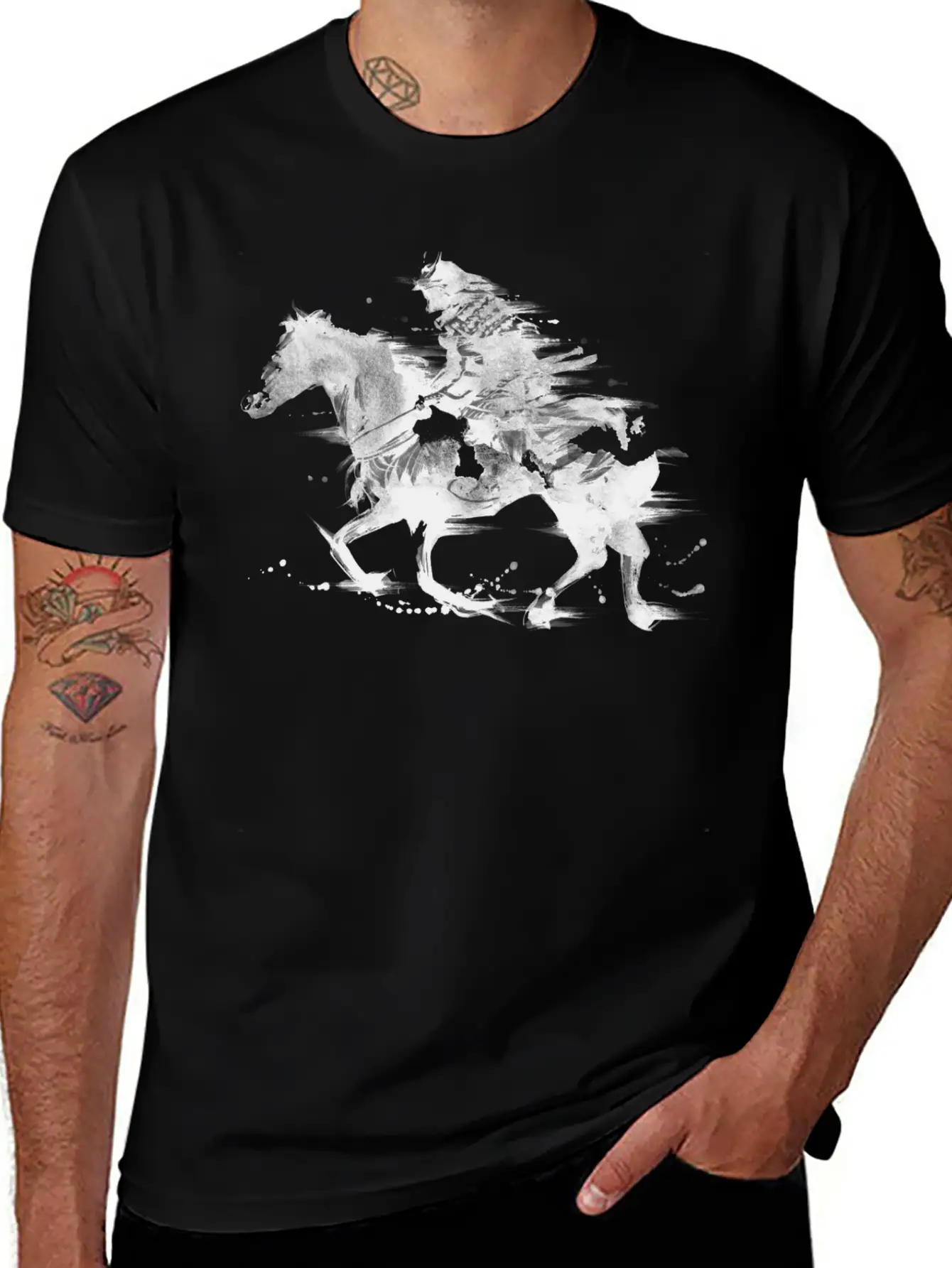 Horse Casual Graphic T-Shirt – Simple And Comfortable Daily Wear