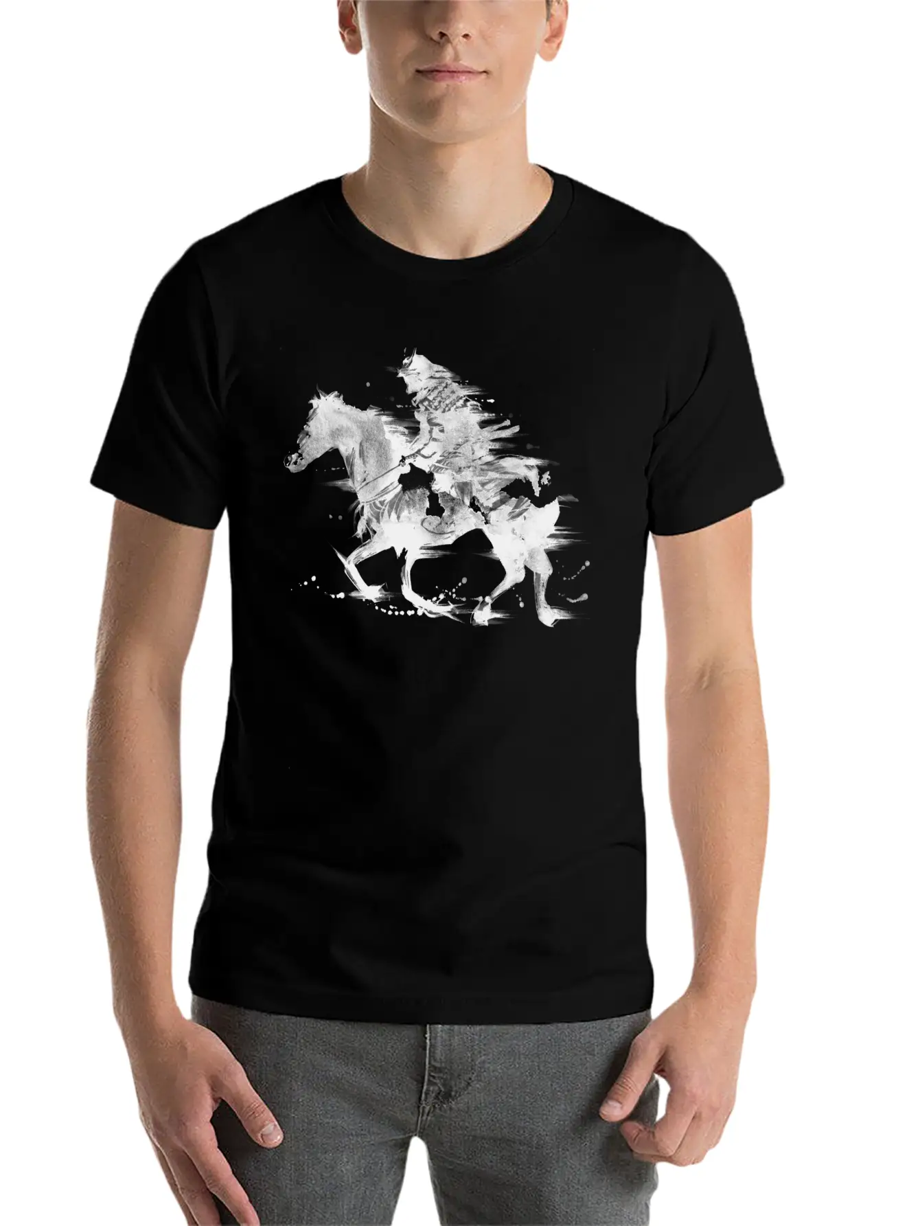 Horse Casual Graphic T-Shirt – Simple And Comfortable Daily Wear