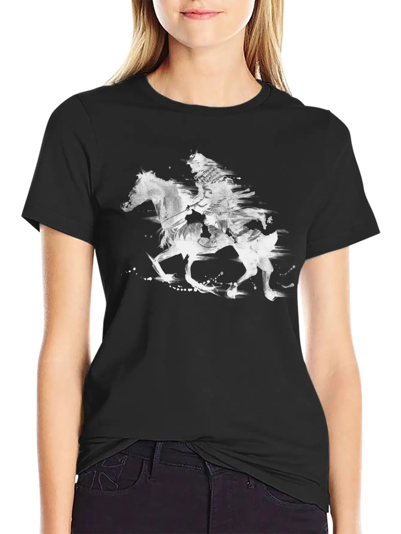Horse Casual Graphic T-Shirt – Simple And Comfortable Daily Wear