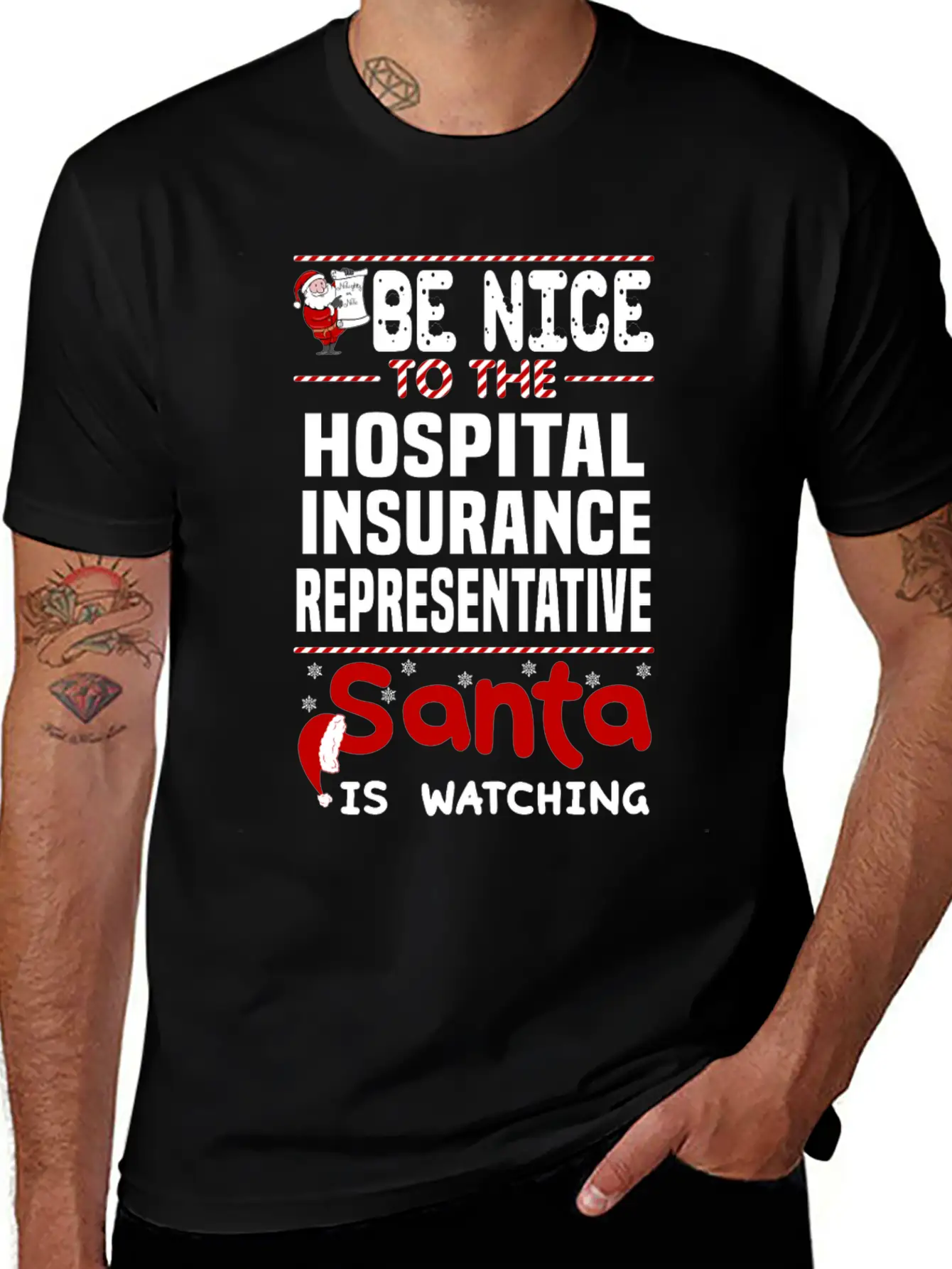 Hospital Insurance Representative Unisex Short Sleeve Soft Cotton T-Shirt – Casual Everyday Wear