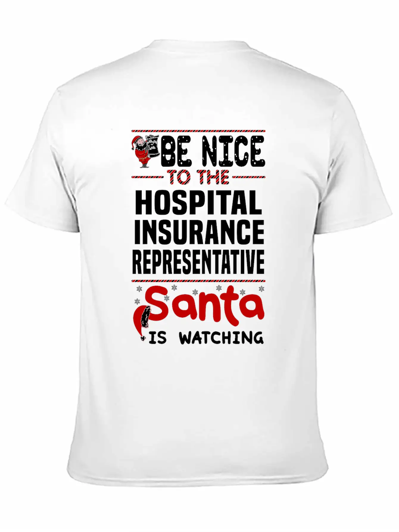 Hospital Insurance Representative Unisex Short Sleeve Soft Cotton T-Shirt – Casual Everyday Wear