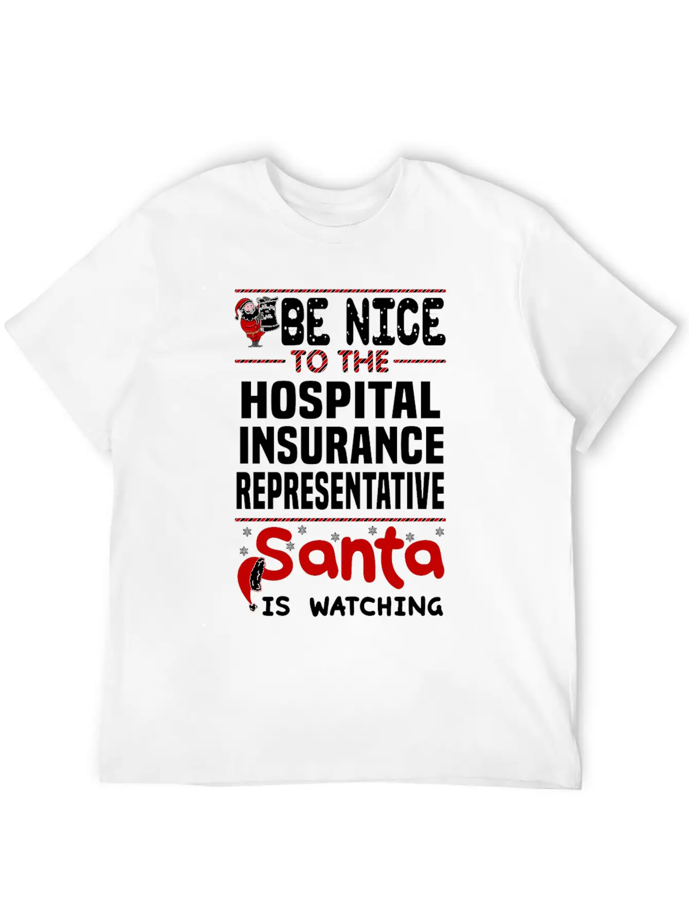 Hospital Insurance Representative Unisex Short Sleeve Soft Cotton T-Shirt – Casual Everyday Wear