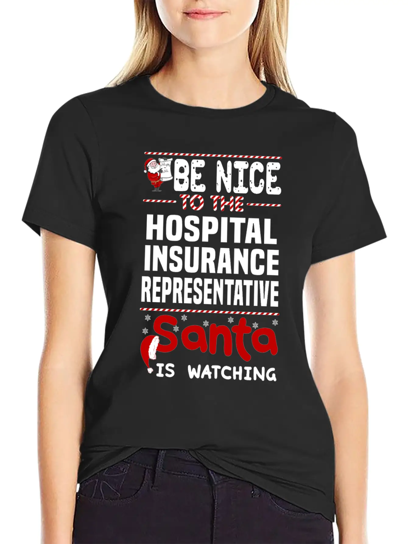 Hospital Insurance Representative Unisex Short Sleeve Soft Cotton T-Shirt – Casual Everyday Wear