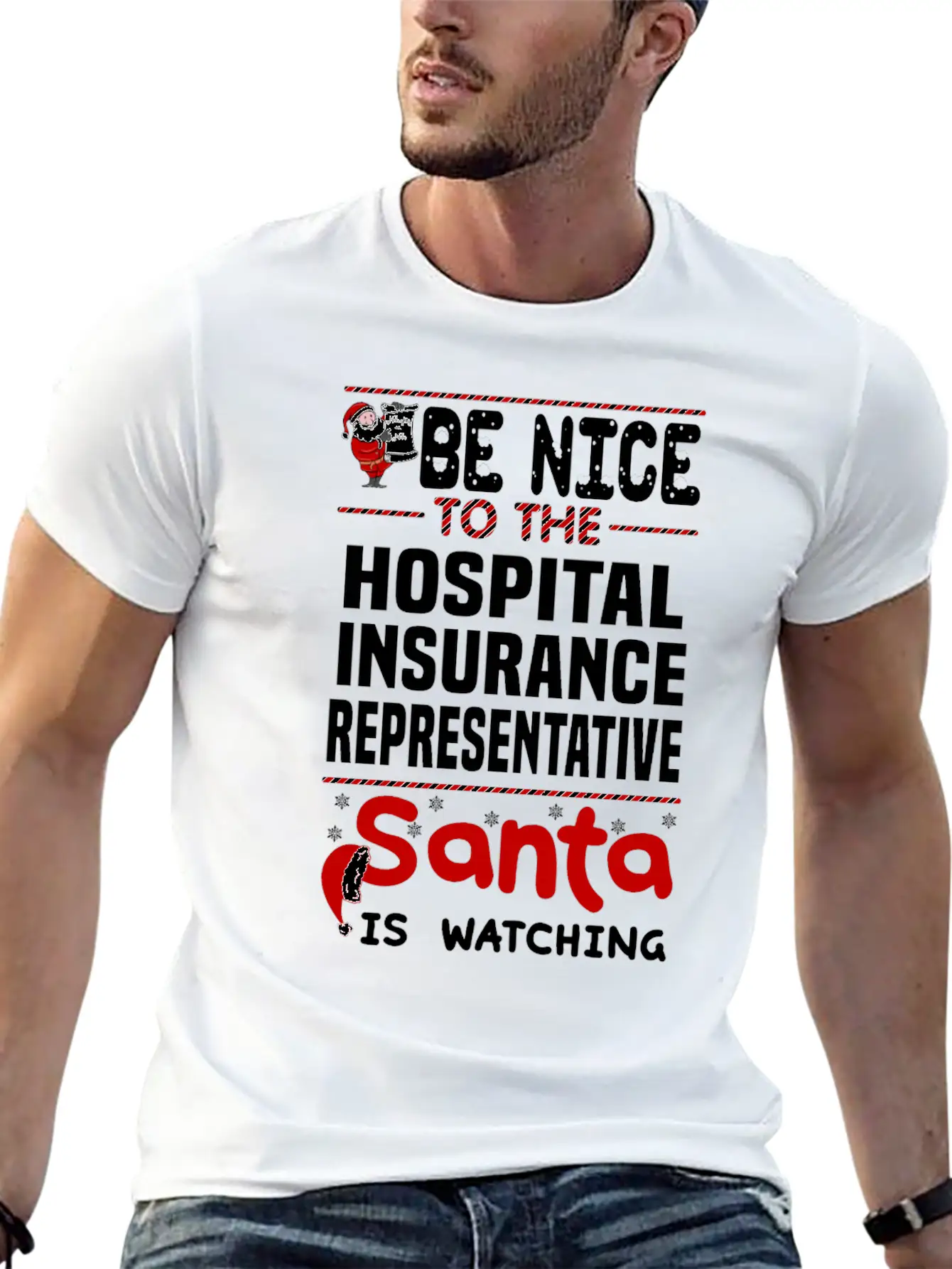 Hospital Insurance Representative Unisex Short Sleeve Soft Cotton T-Shirt – Casual Everyday Wear
