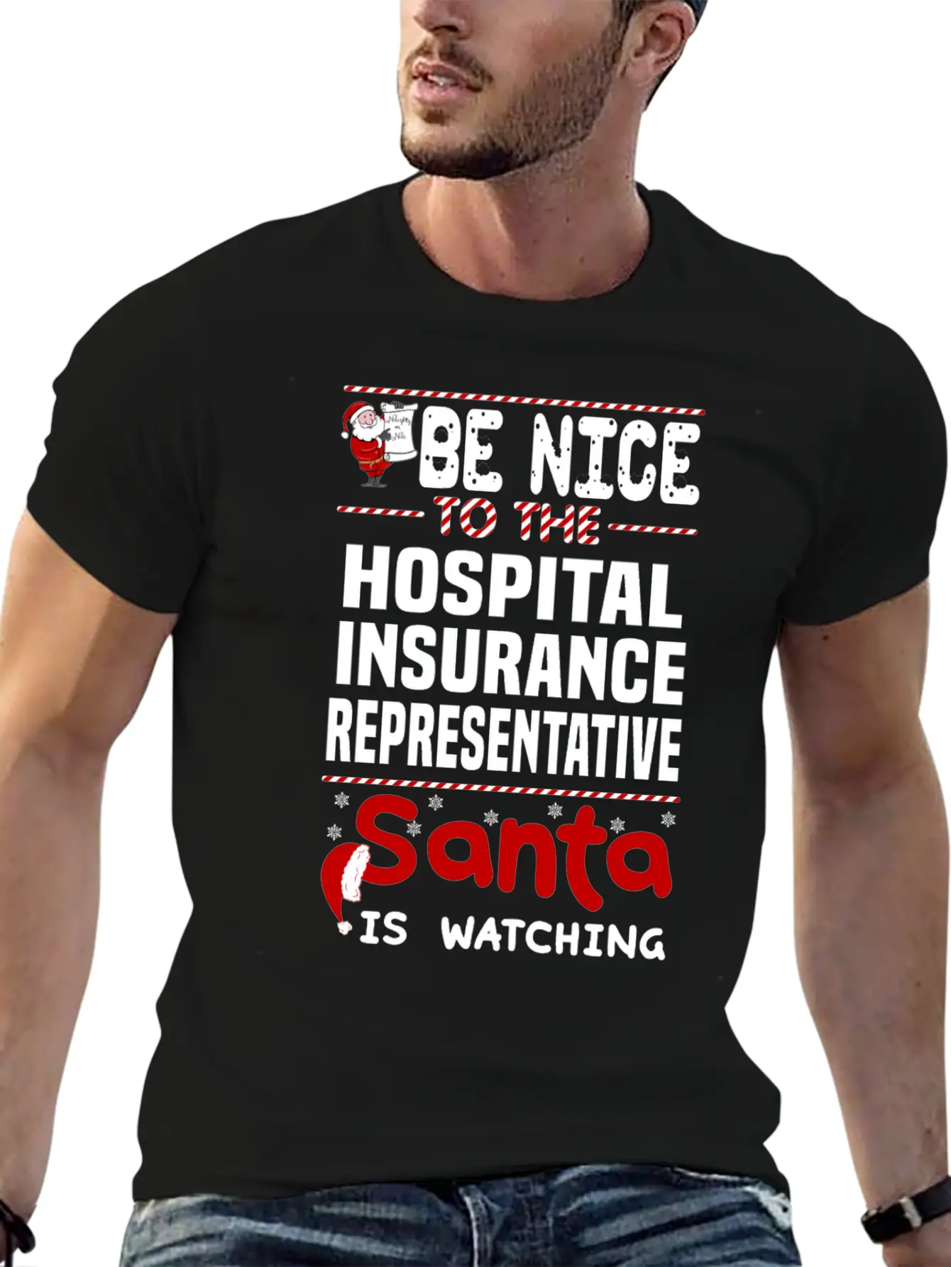 Hospital Insurance Representative Unisex Short Sleeve Soft Cotton T-Shirt – Casual Everyday Wear