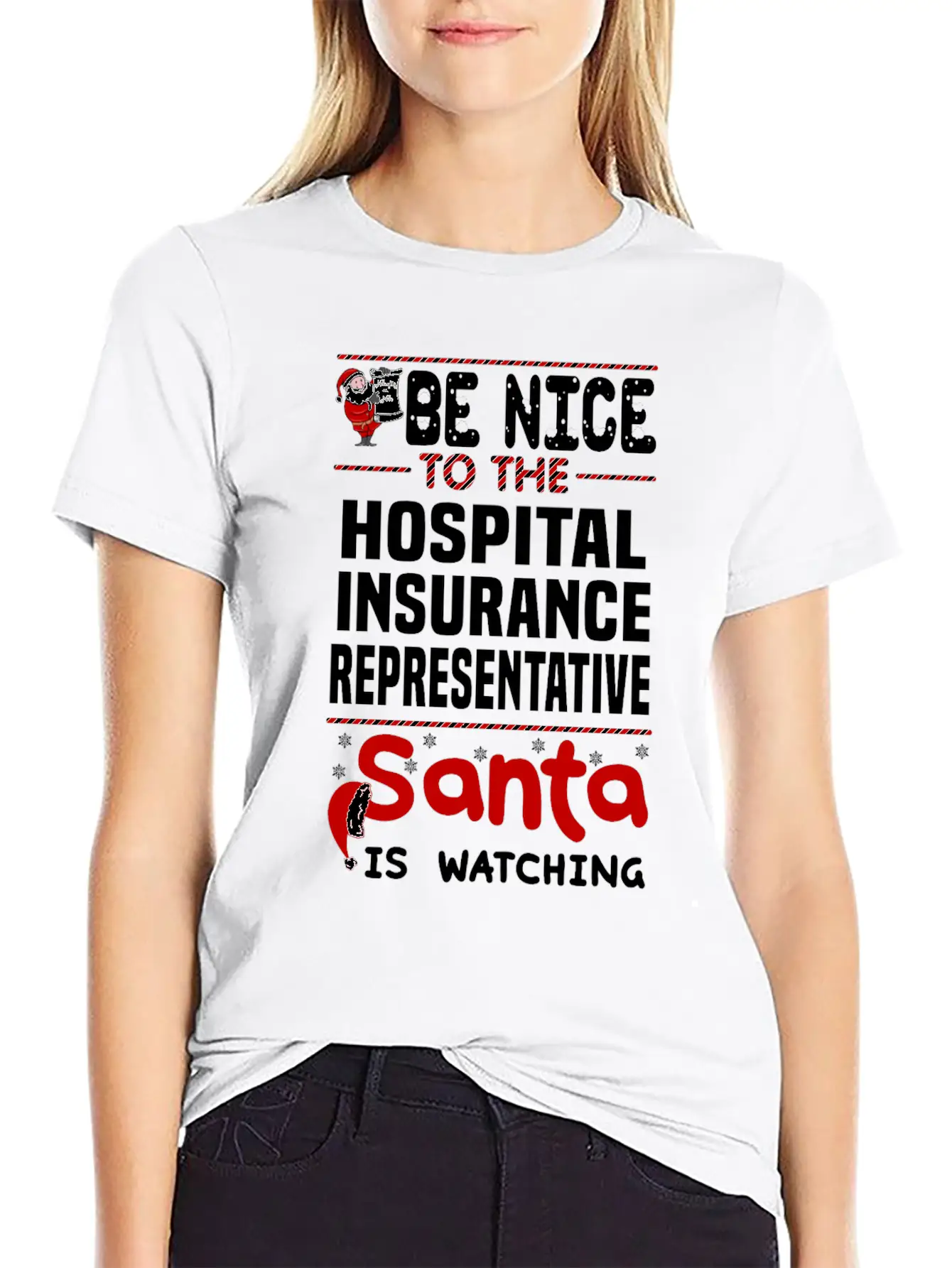 Hospital Insurance Representative Unisex Short Sleeve Soft Cotton T-Shirt – Casual Everyday Wear