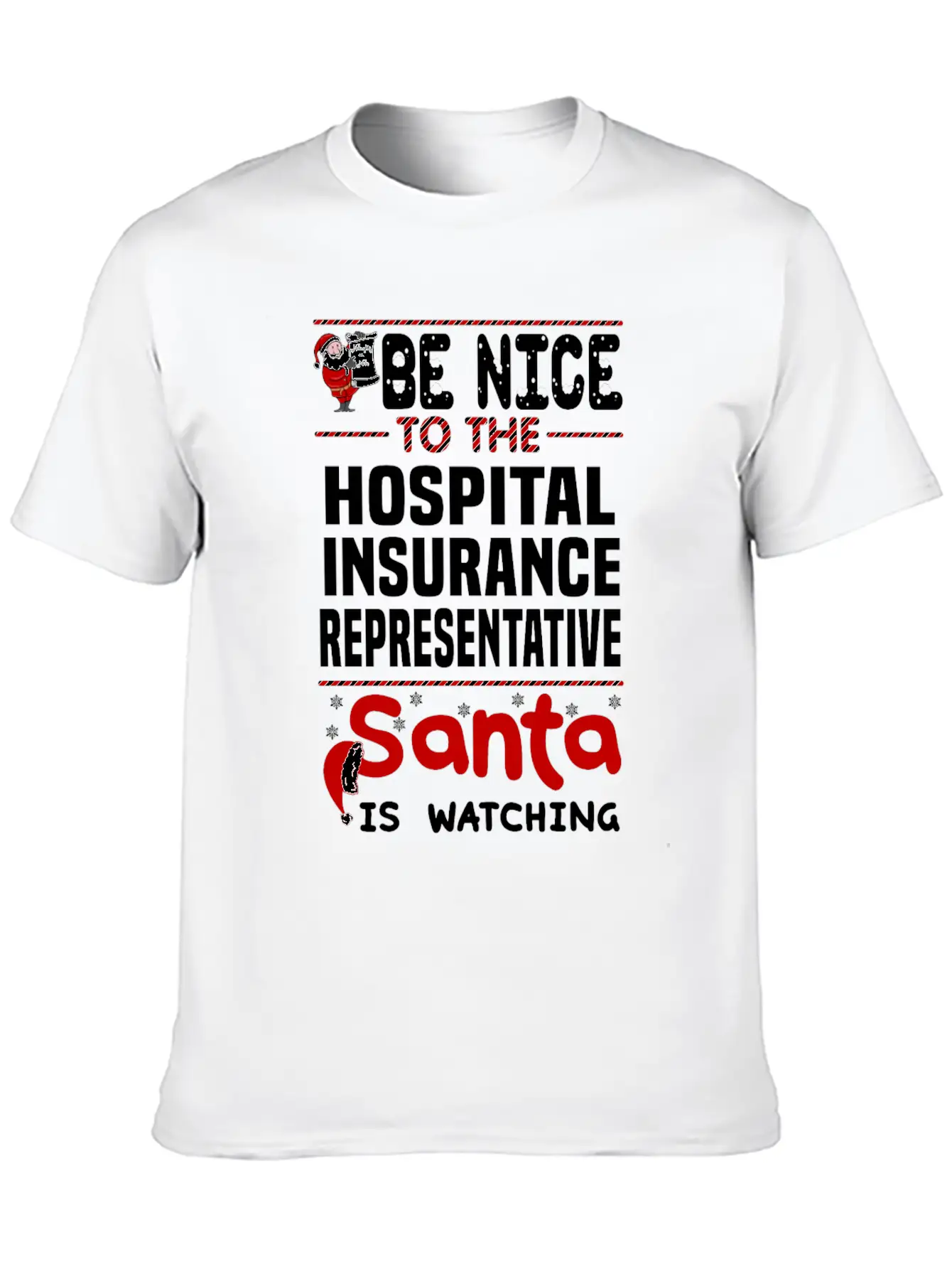 Hospital Insurance Representative Unisex Short Sleeve Soft Cotton T-Shirt – Casual Everyday Wear
