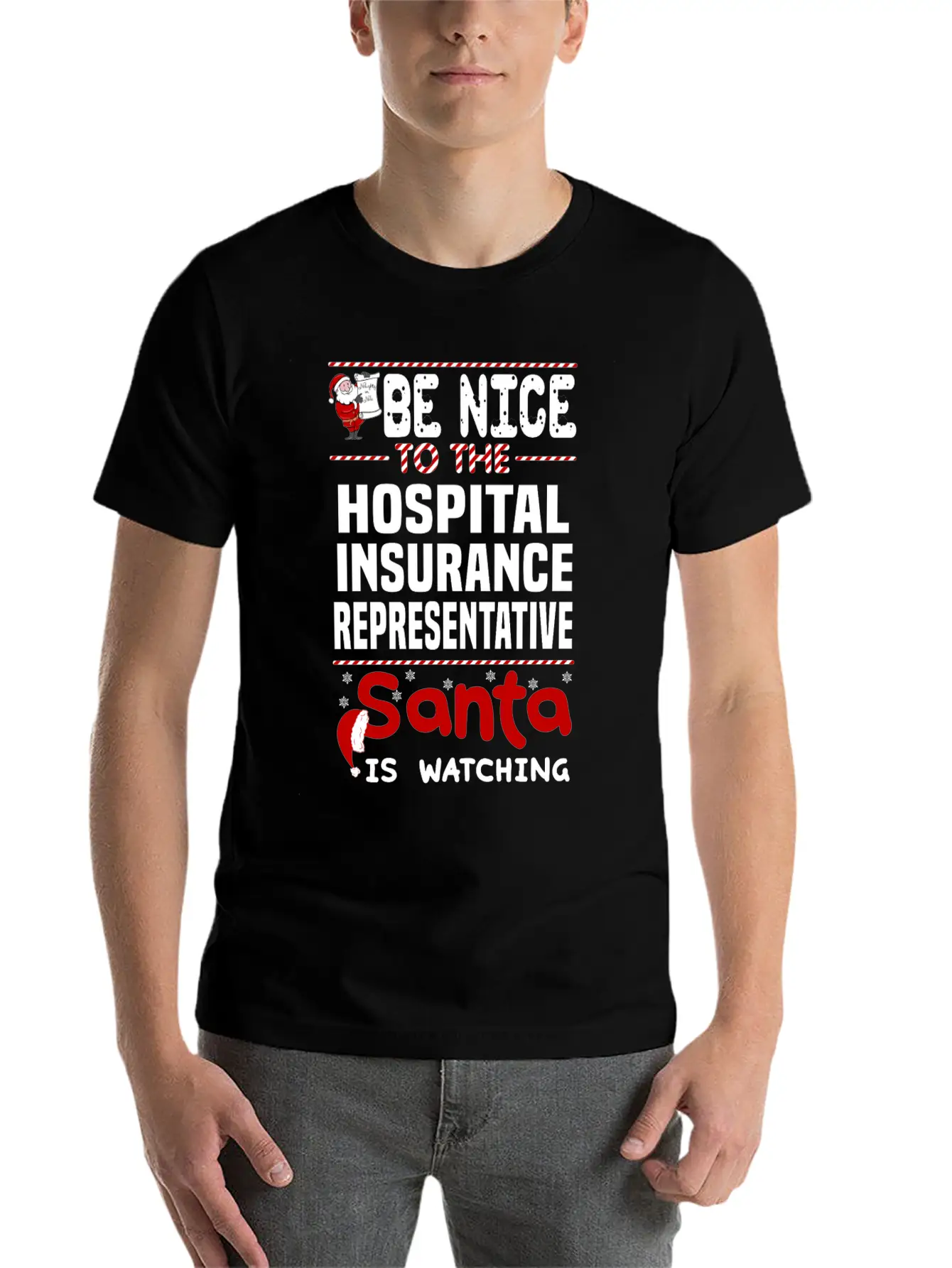 Hospital Insurance Representative Unisex Short Sleeve Soft Cotton T-Shirt – Casual Everyday Wear