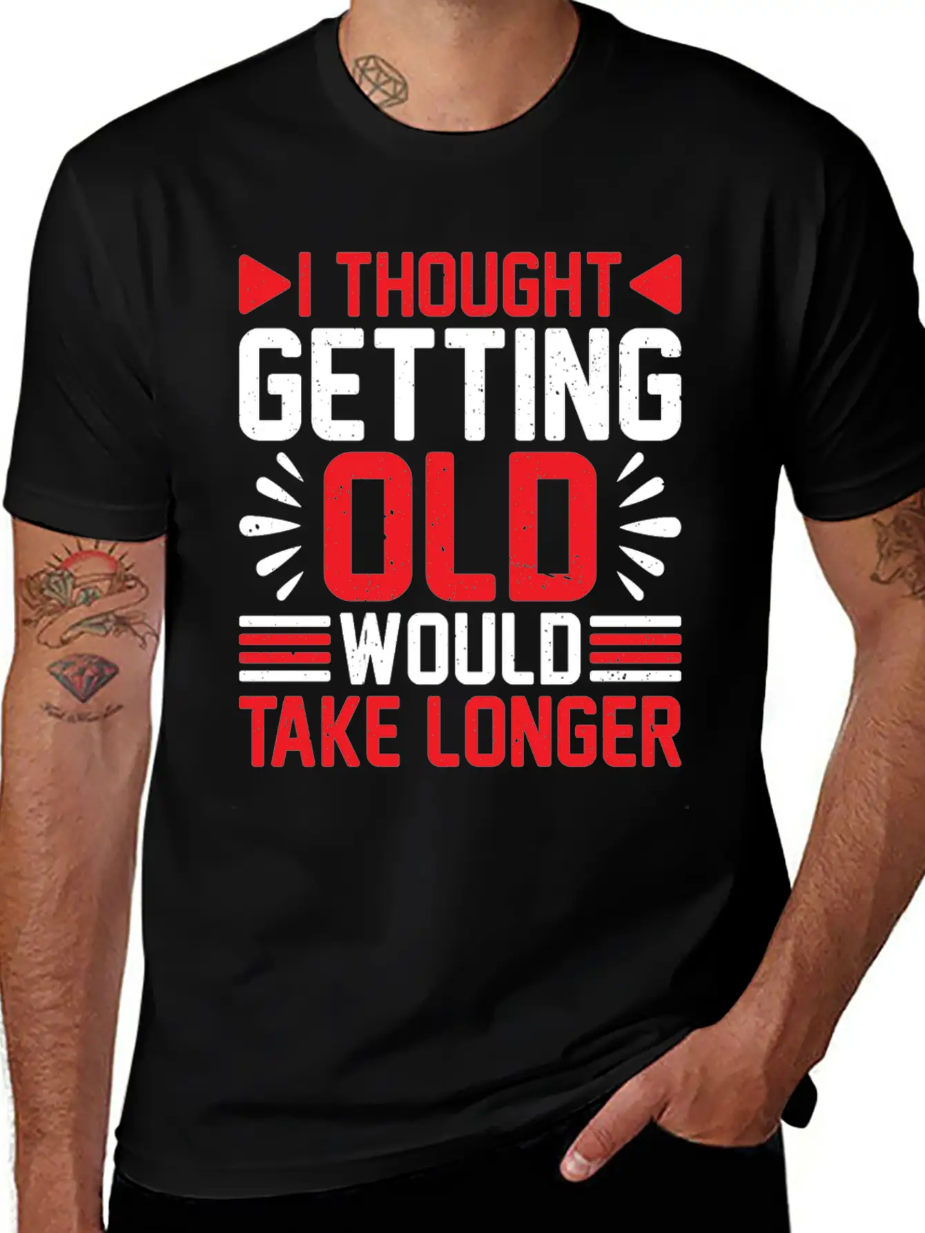 I Thought Getting Old Would Take Longer 6 Classic Cotton Tee – Unisex Comfort For Any Season