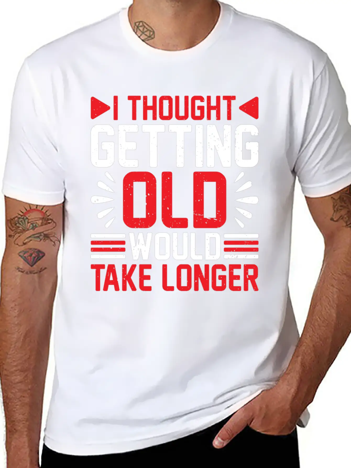 I Thought Getting Old Would Take Longer 6 Classic Cotton Tee – Unisex Comfort For Any Season
