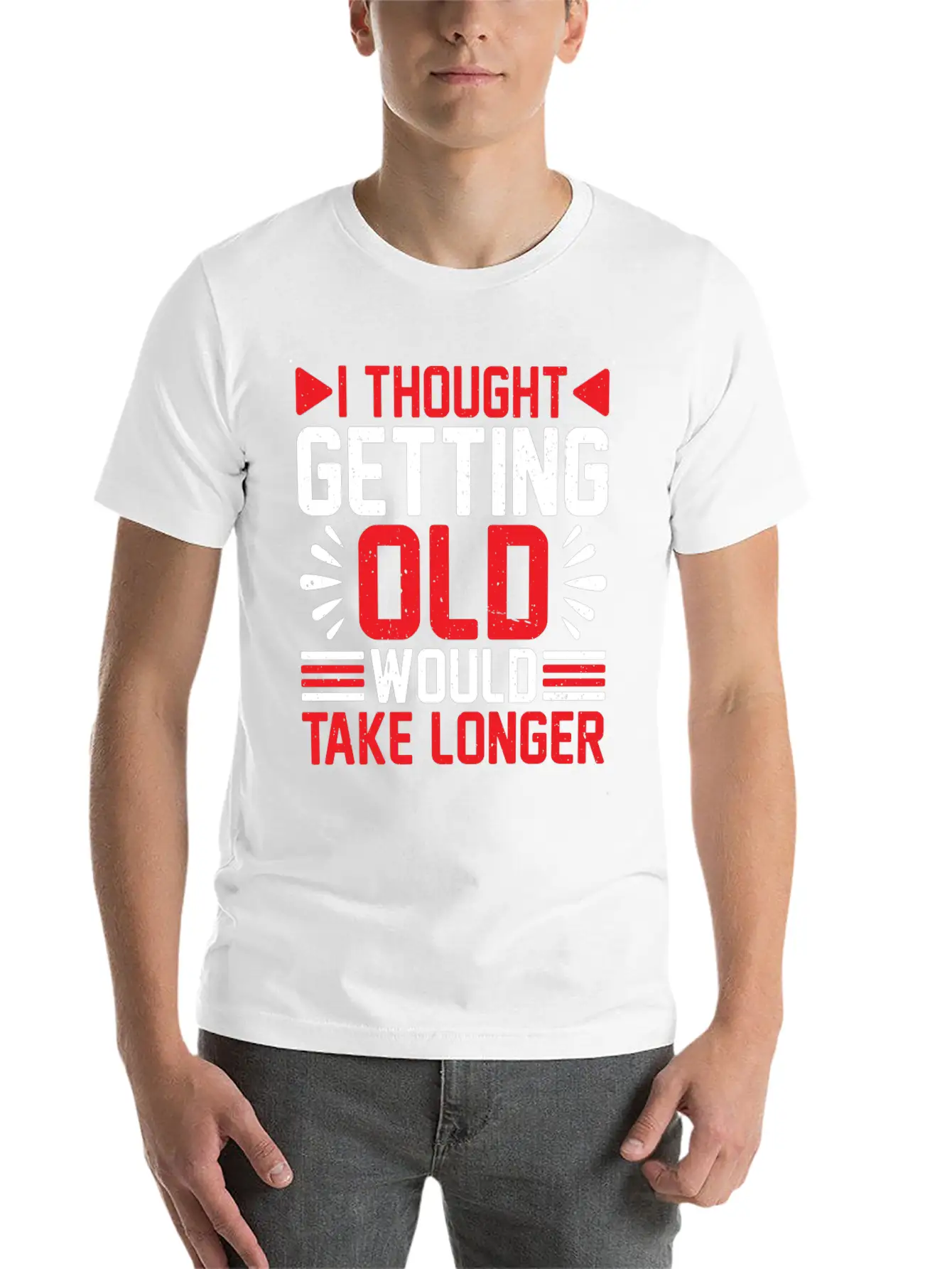 I Thought Getting Old Would Take Longer 6 Classic Cotton Tee – Unisex Comfort For Any Season
